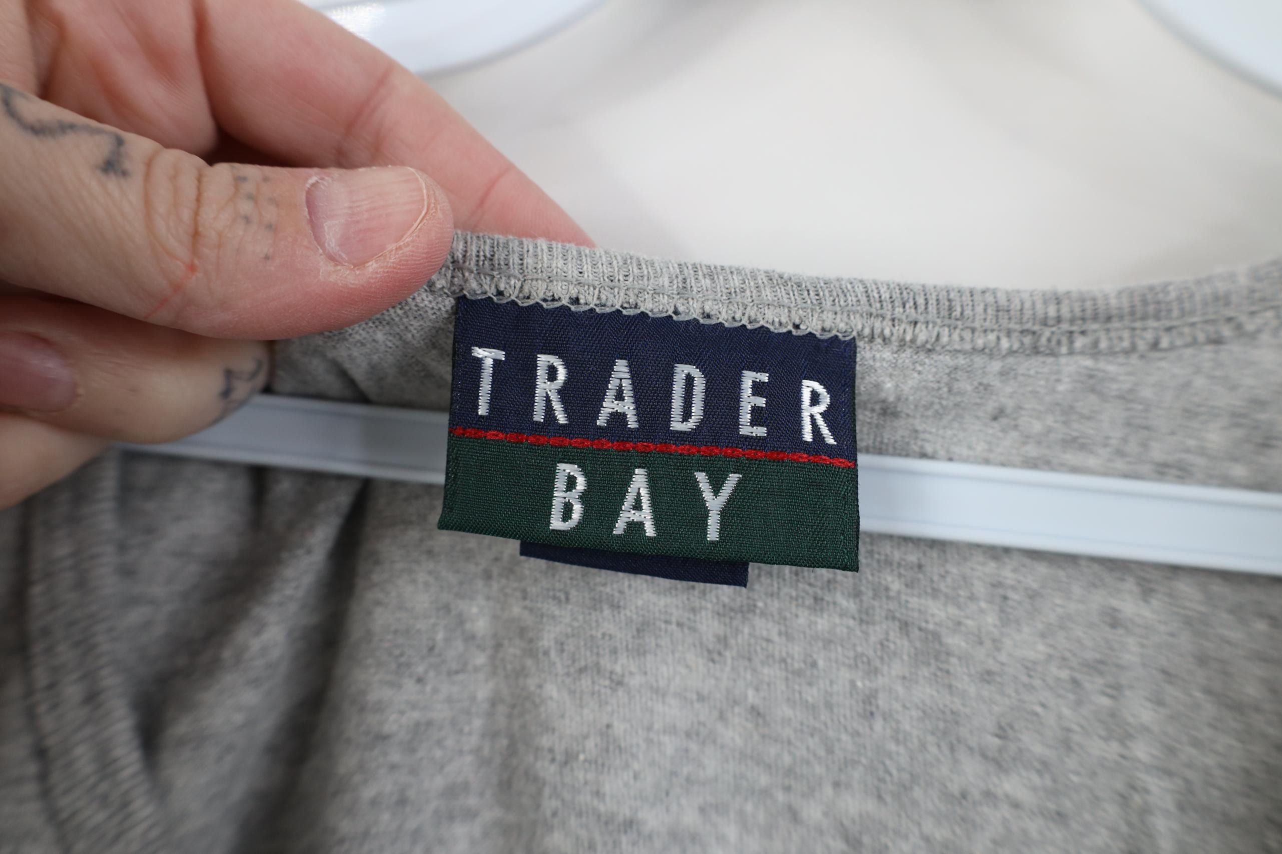 Vintage Vintage 90s Streetwear Tank Top T-Shirt Heather Gray USA Size US XL / EU 56 / 4 - 4 Thumbnail