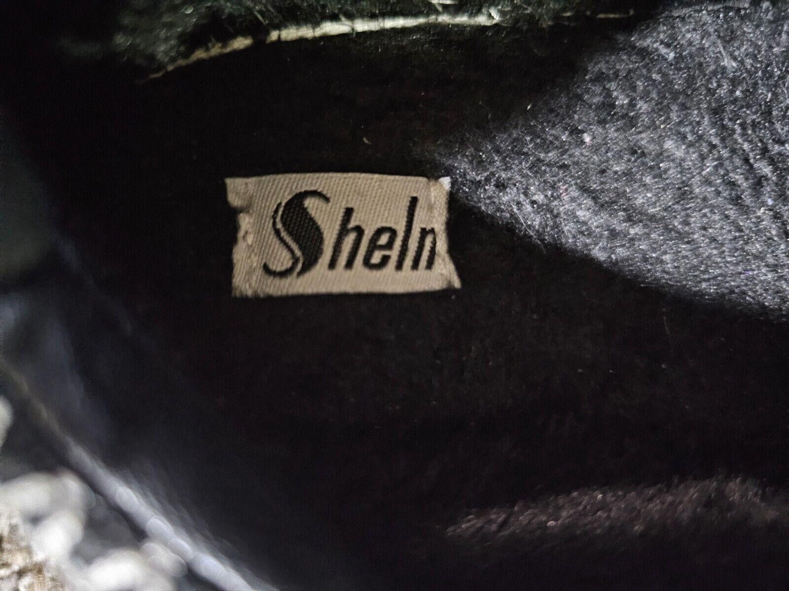 Designer SHELN EUR40 black clog Platform slides Size US 7 / IT 37 - 6 Thumbnail