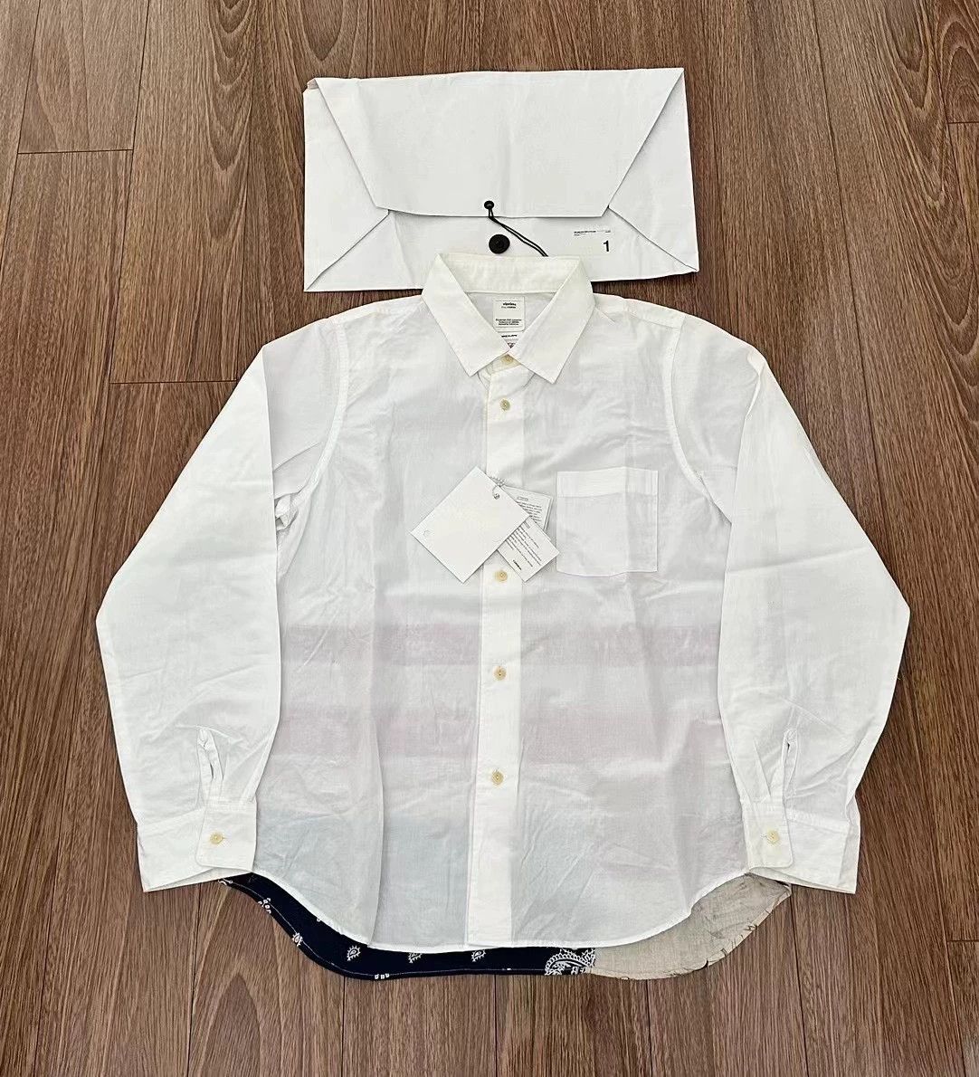 トップス visvim SS20 FREE EDGE SHIRT S/S LATTICE visvim VISVIM FREE EDGE SHIRT S/S LATTICE | ubvintage