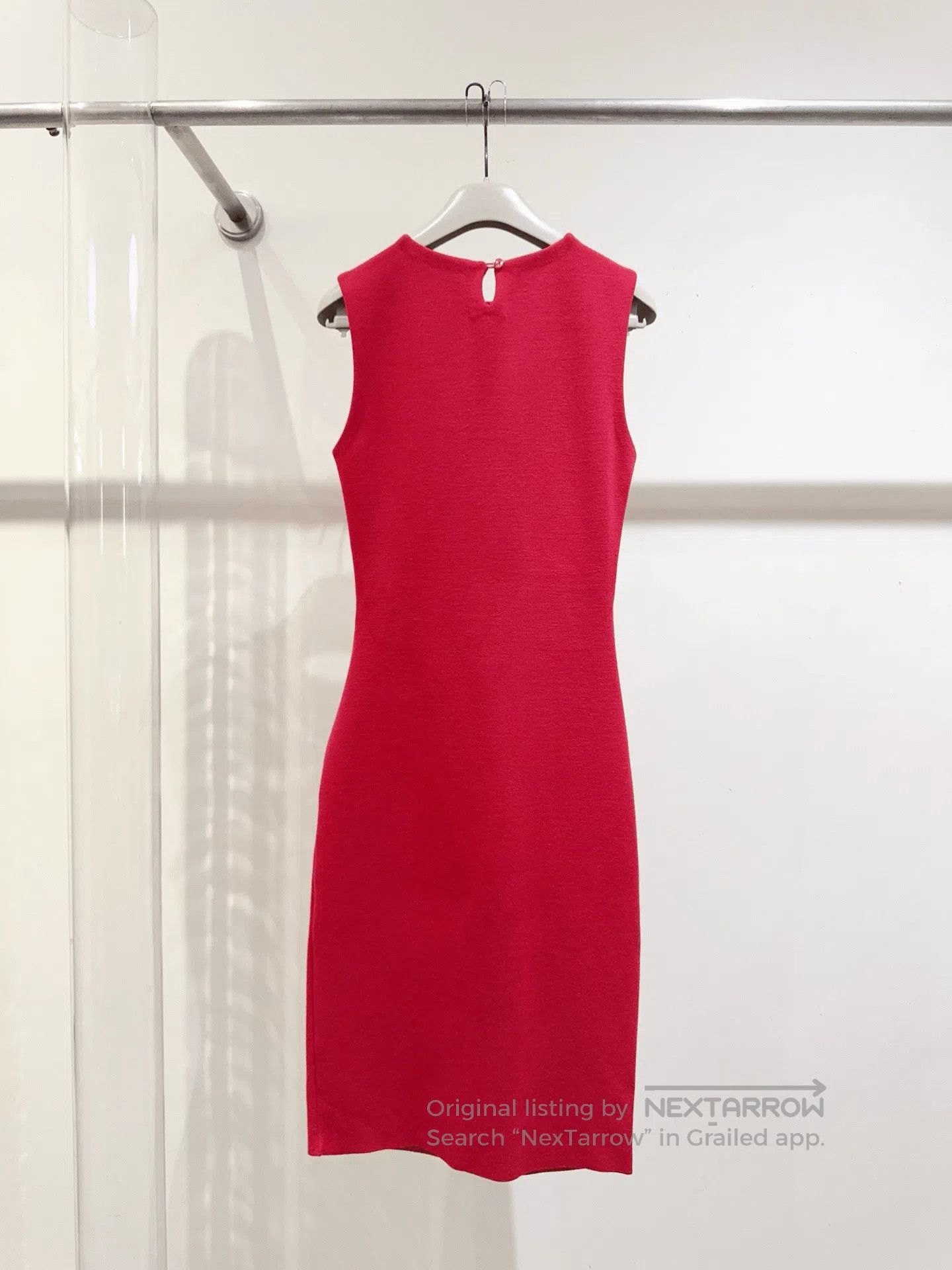Dior Dior Red Knit Dress. Size XS / US 0-2 / IT 36-38 - 2 Thumbnail