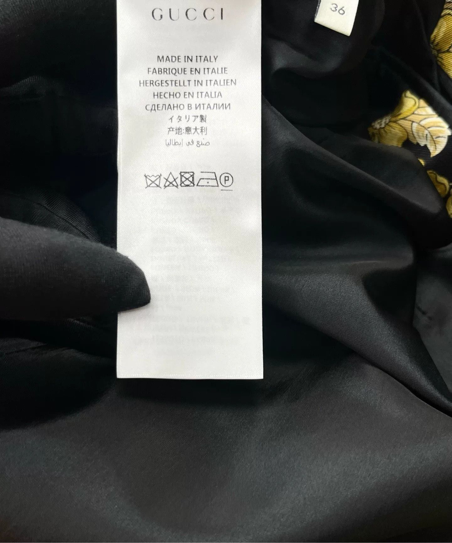 Gucci Gucci Baroque Floral Logo Blazer Size US S / EU 44-46 / 1 - 3 Thumbnail
