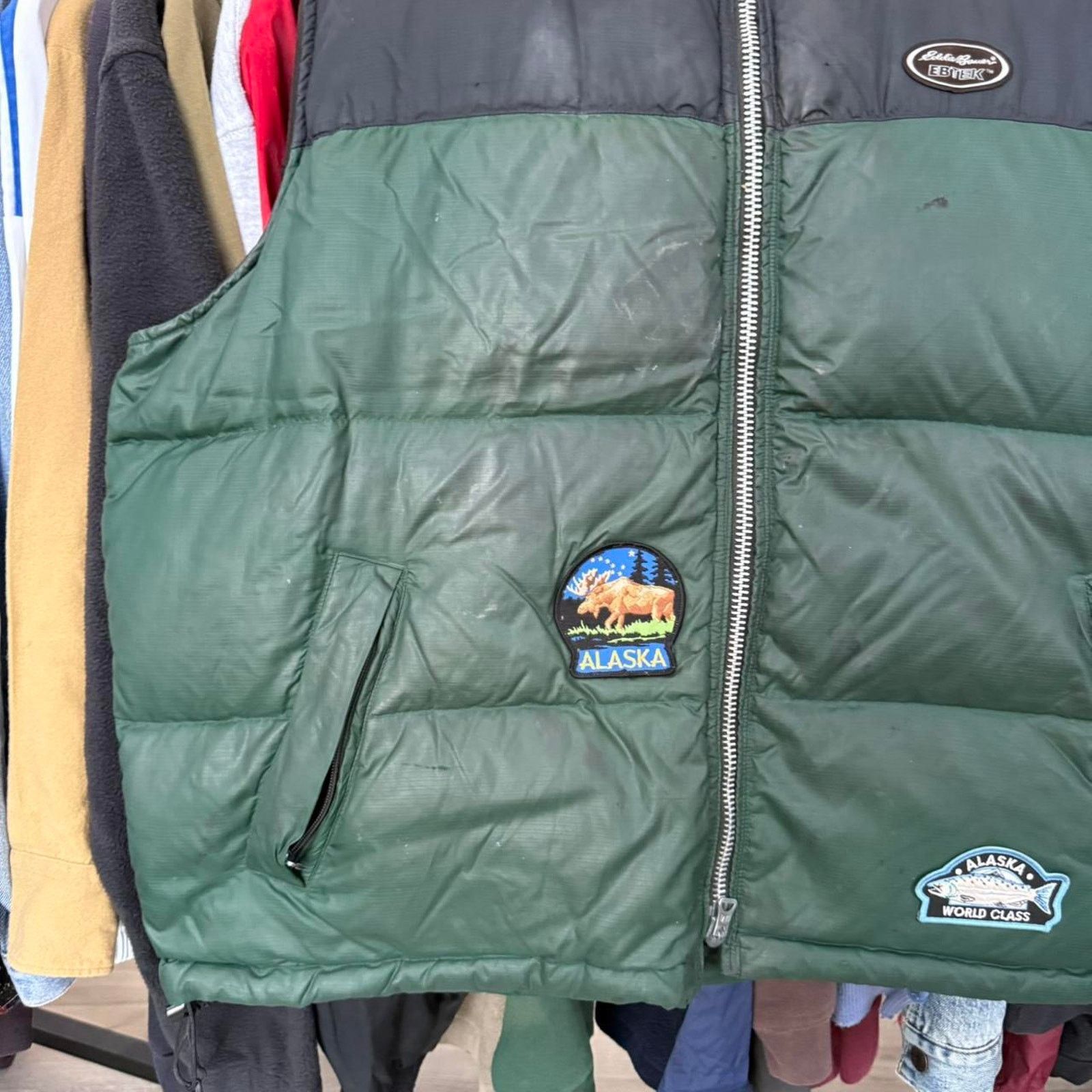 Eddie Bauer Vintage Distressed Eddie Bauer EBTEK Alaskan Puffer Vest Size US XXL / EU 58 / 5 - 4 Thumbnail
