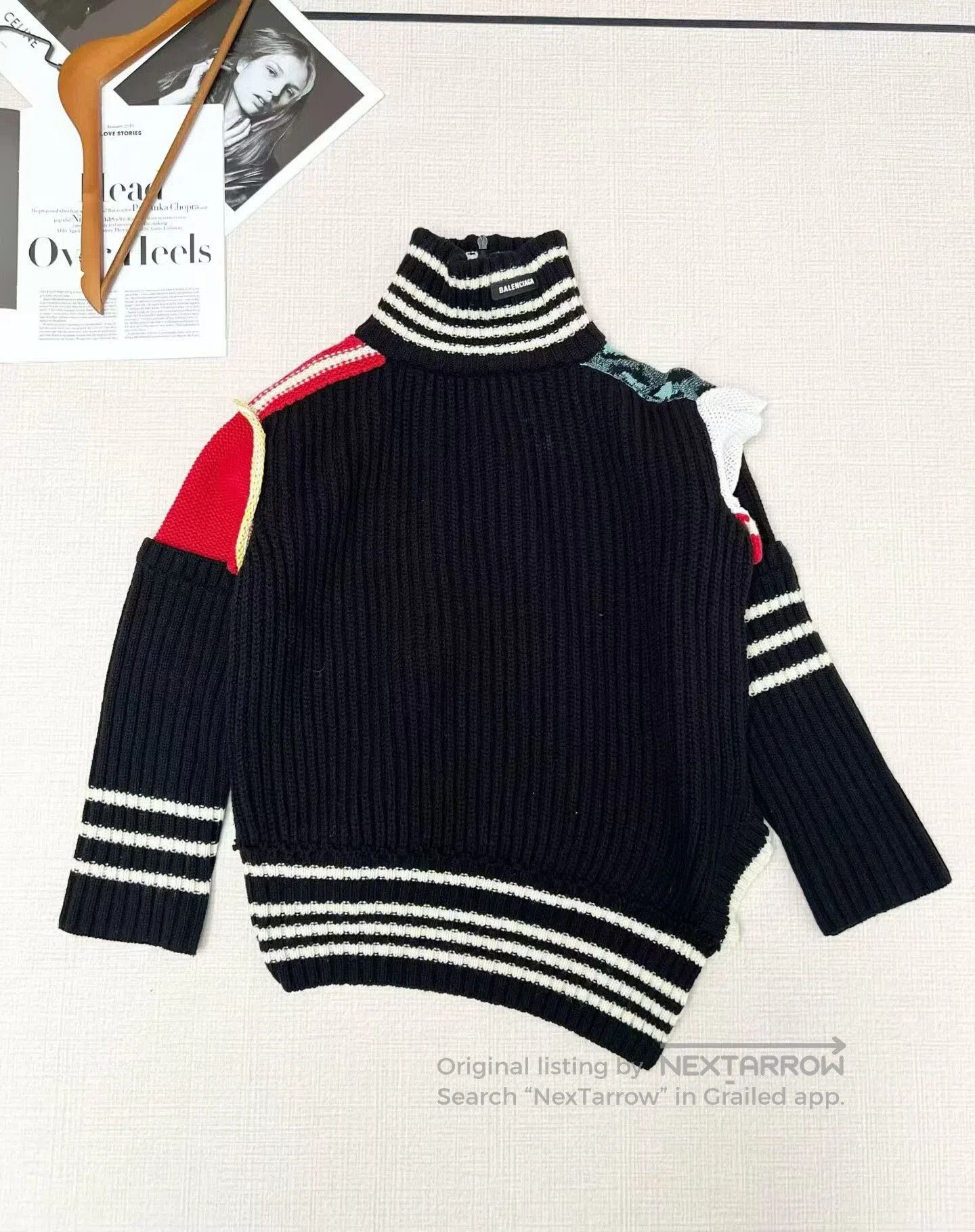 Balenciaga Balenciaga Deconstructed Irregular Sweater. Size XXS / US 00 / IT 34 - 4 Thumbnail