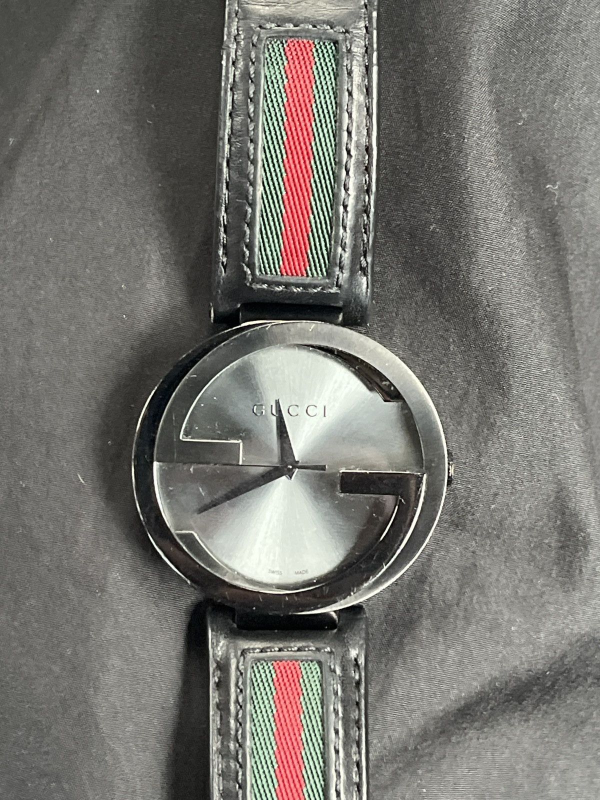 Gucci Gucci interlocking face watch Size ONE SIZE - 5 Thumbnail
