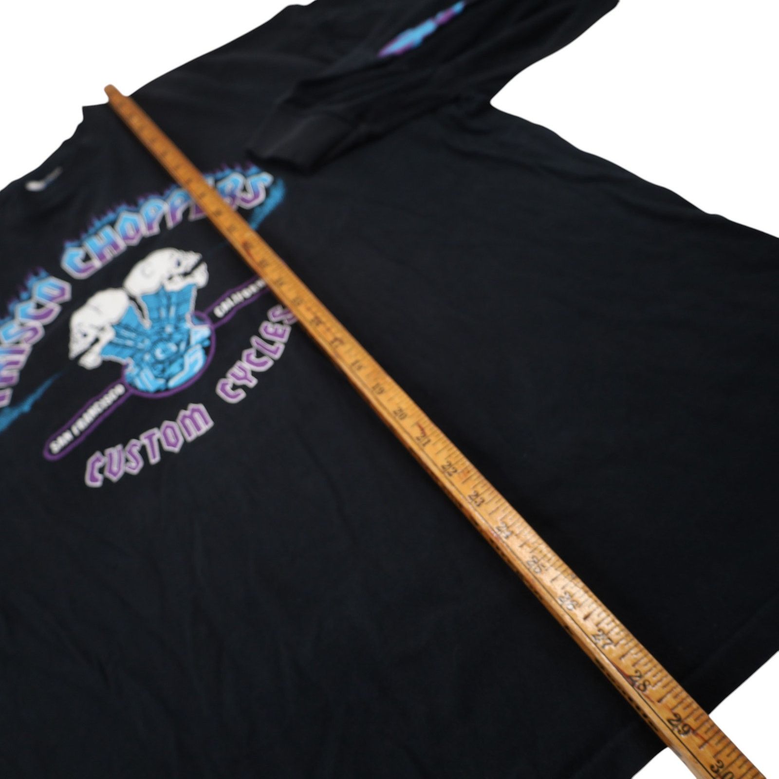 Vintage Vintage Frisco Choppers Custom Cycles Graphic T Shirt Size US XXL / EU 58 / 5 - 10 Thumbnail
