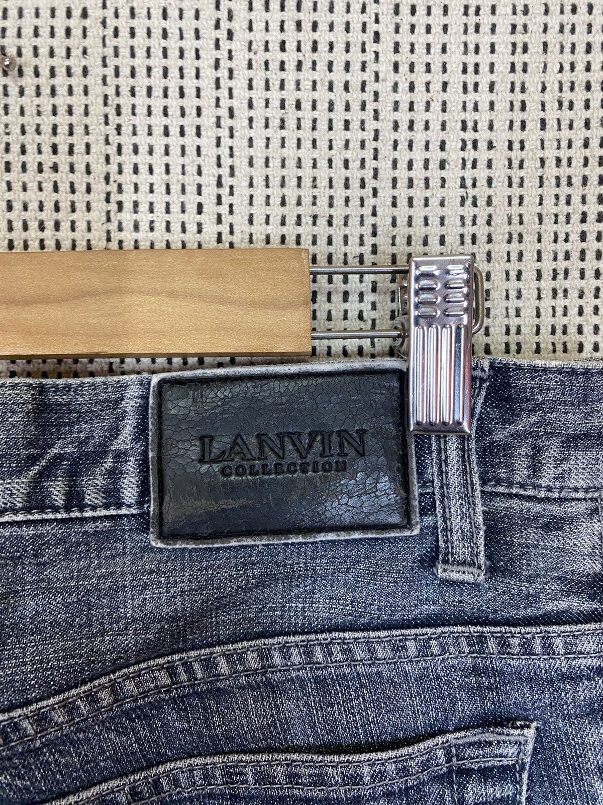 Lanvin × Vintage LANVIN DENIM REGULAR FITS Size US 34 / EU 50 - 6 Thumbnail