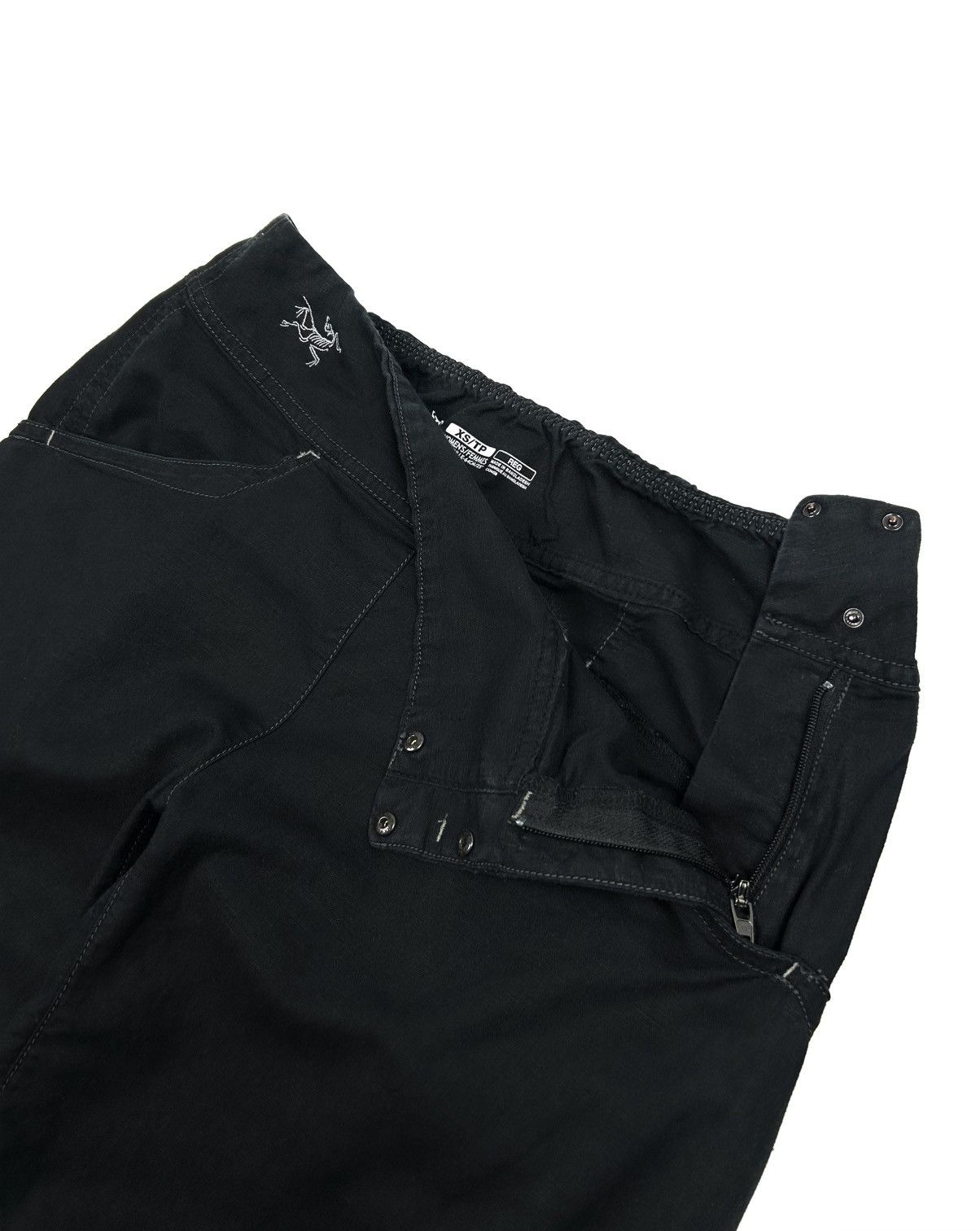 Arc'teryx Arc’teryx Japanese Linen Pants XS Black Avant-Garde Y2K Size 25" / US 0 / IT 36 - 9 Thumbnail