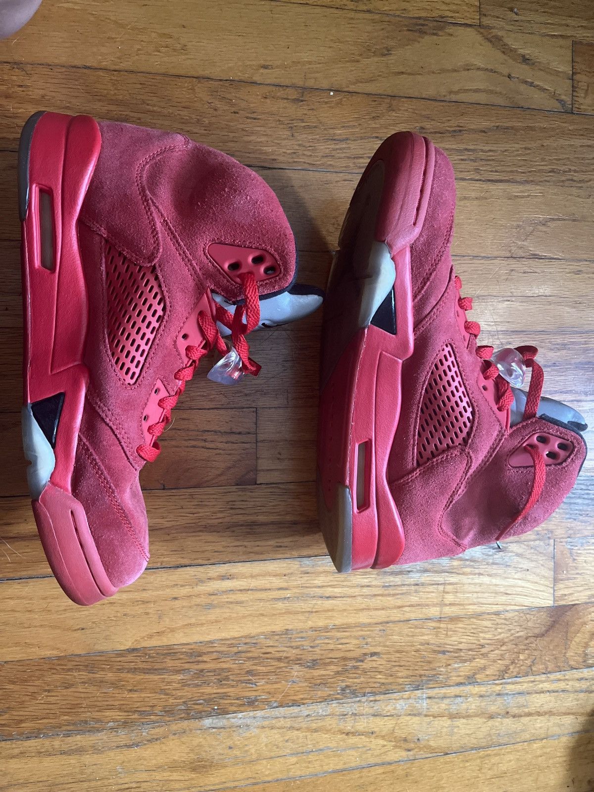 Jordan Brand Jordan 5 Retro Red Suede Size US 8.5 / EU 41-42 - 2 Thumbnail