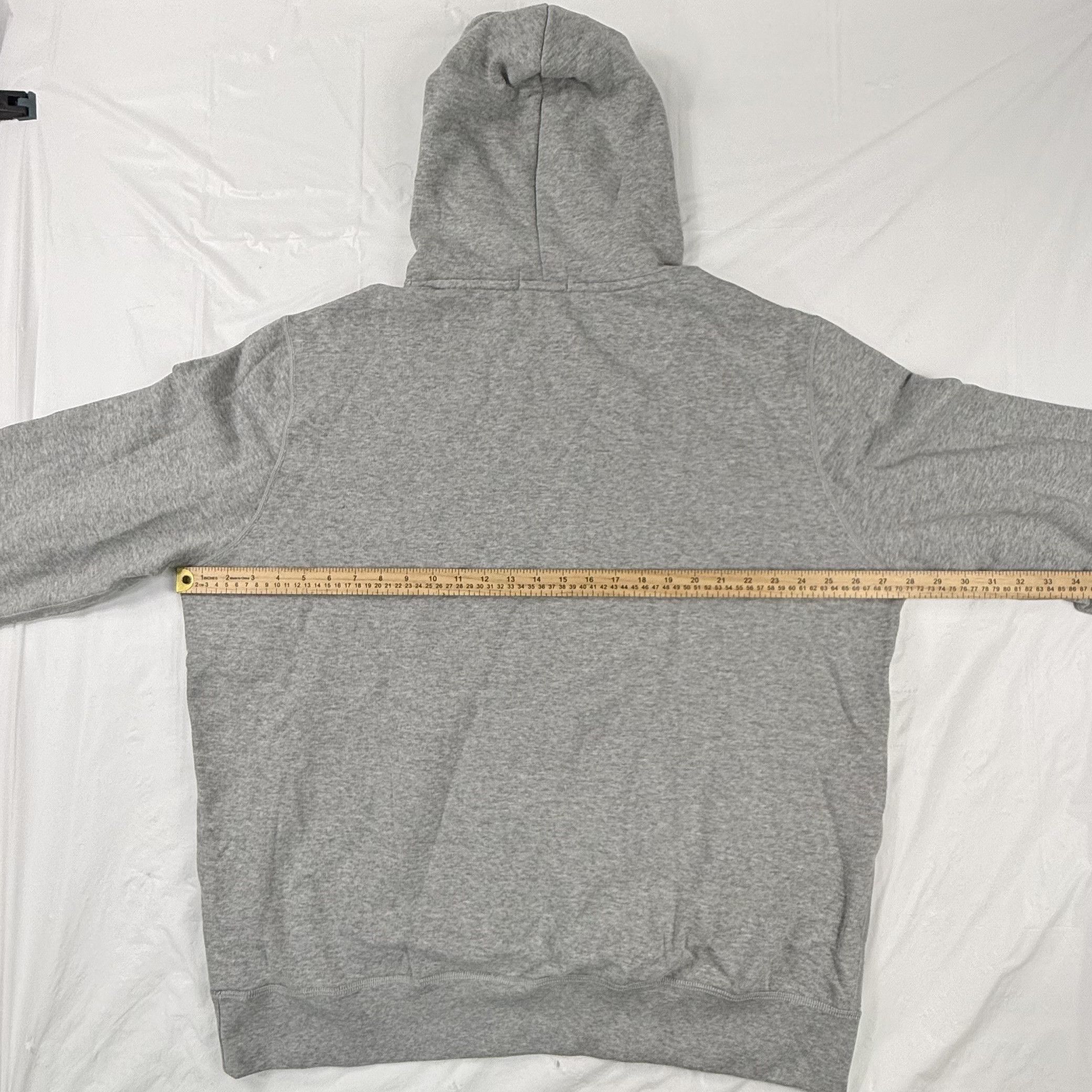 Polo Ralph Lauren Polo Ralph Lauren Mens XXL Grey Heather Fleece Hoodie Size US XXL / EU 58 / 5 - 4 Thumbnail