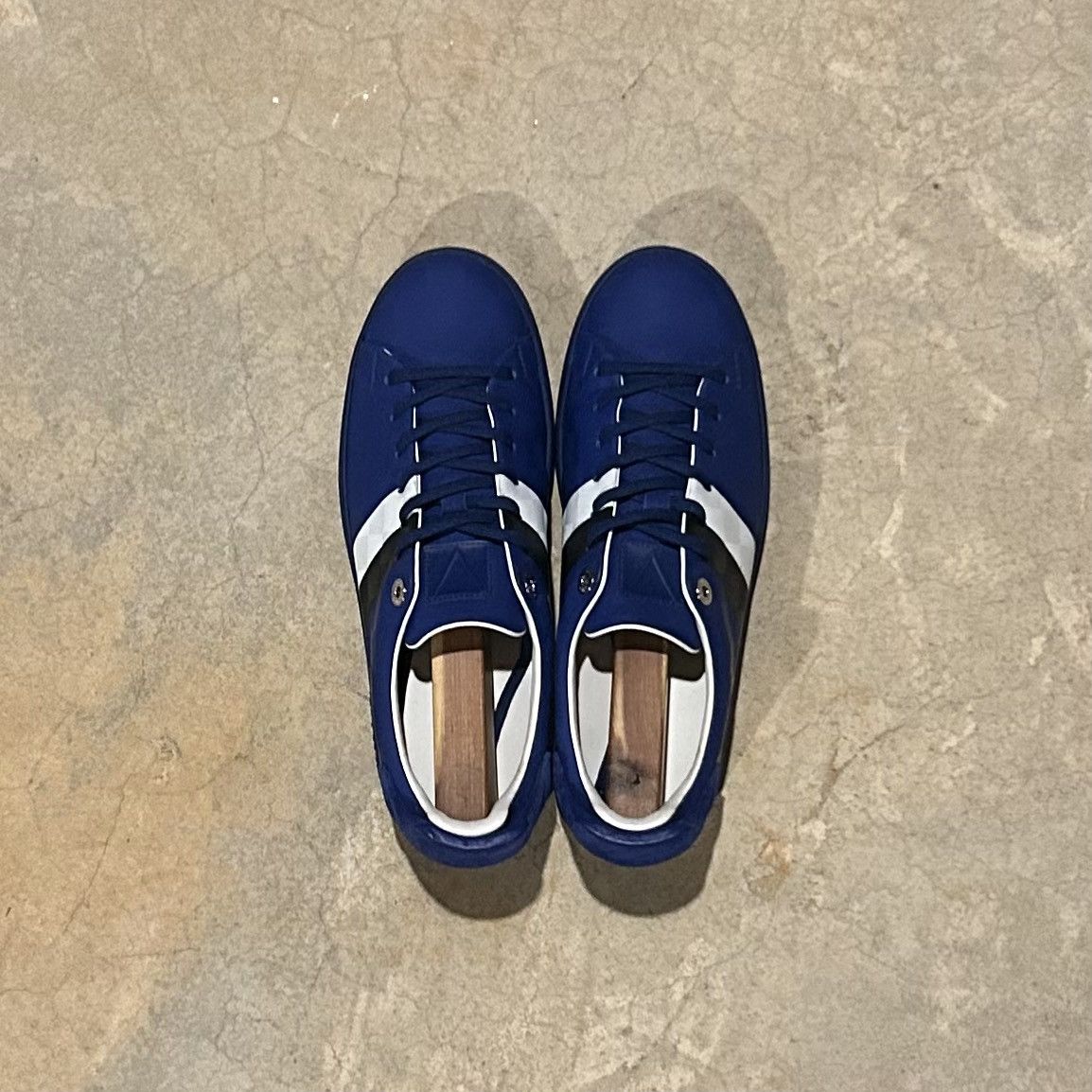 Designer × Louis Vuitton Louis Vuitton Damier Infini Frontrow Leather Sneakers US 9 Size US 9 / EU 42 - 12 Thumbnail