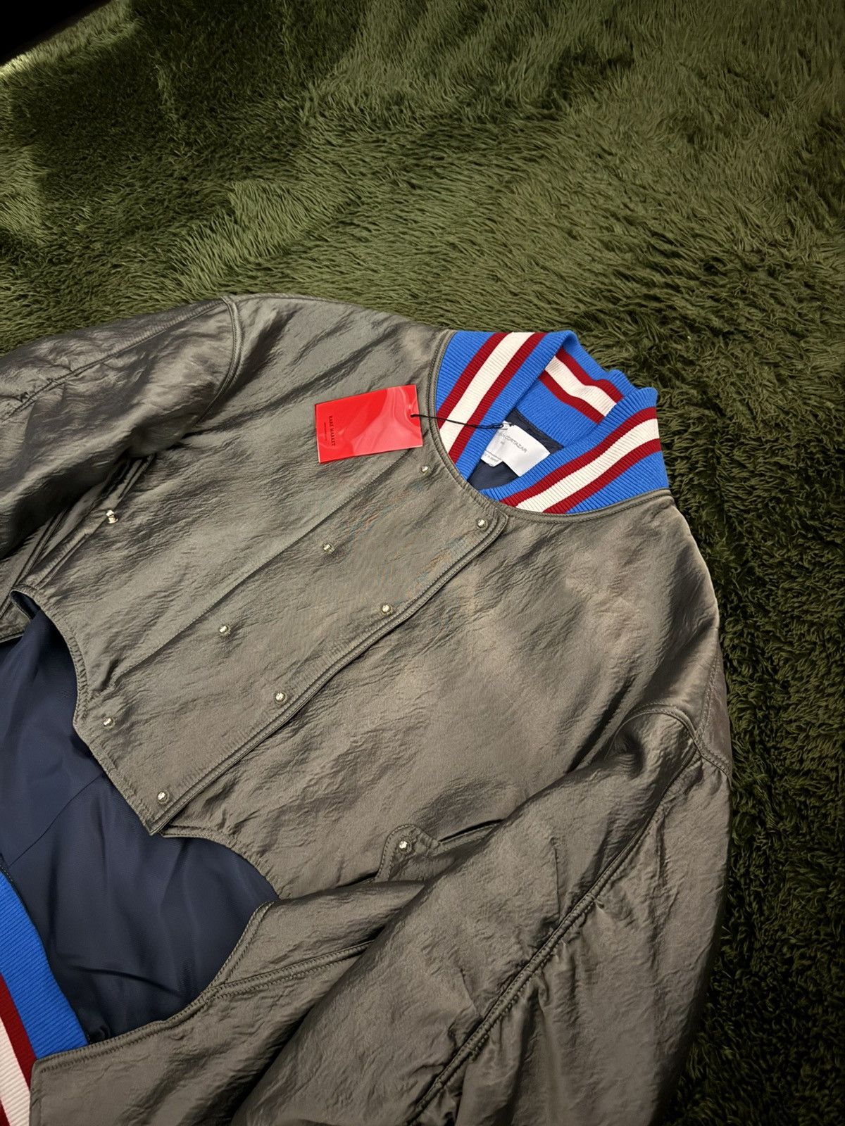 Vintage [36] Esteban Cortazar Satin Bomber Jacket Size US M / EU 48-50 / 2 - 2 Thumbnail