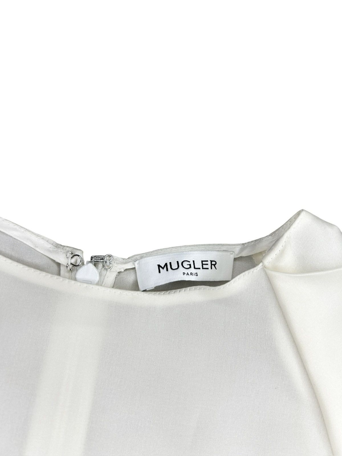 Mugler F/W 17 Structured Silk Top Size S / US 4 / IT 40 - 7 Thumbnail