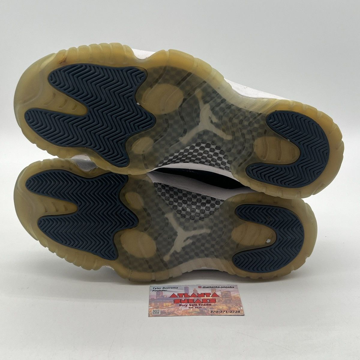 Air Jordan 11 low navy snakeskin