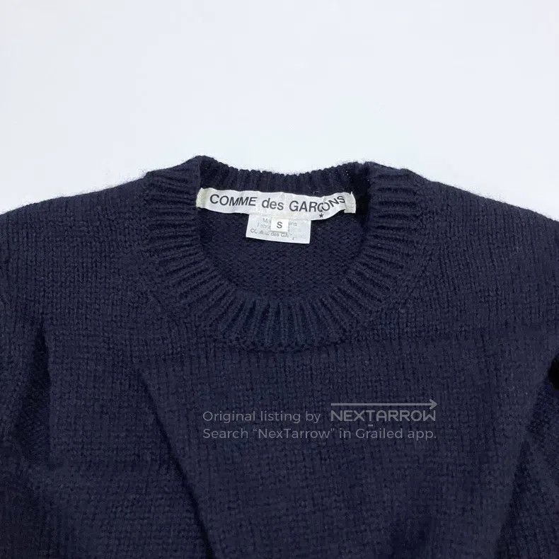 Comme des Garcons Comme Des Garcons Navy cabled sweater Size S / US 4 / IT 40 - 5 Thumbnail