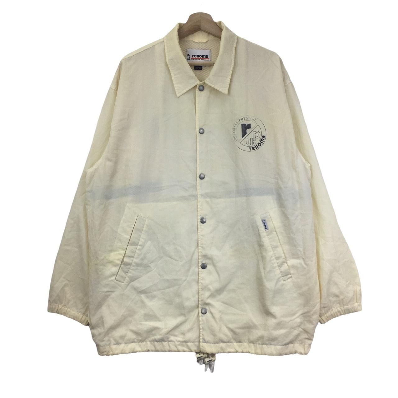Renoma Vtg 80’ UP RENOMA PARIS Uniforme Prestige Jacket Snap Button Size L / US 10 / IT 46 - 2 Thumbnail