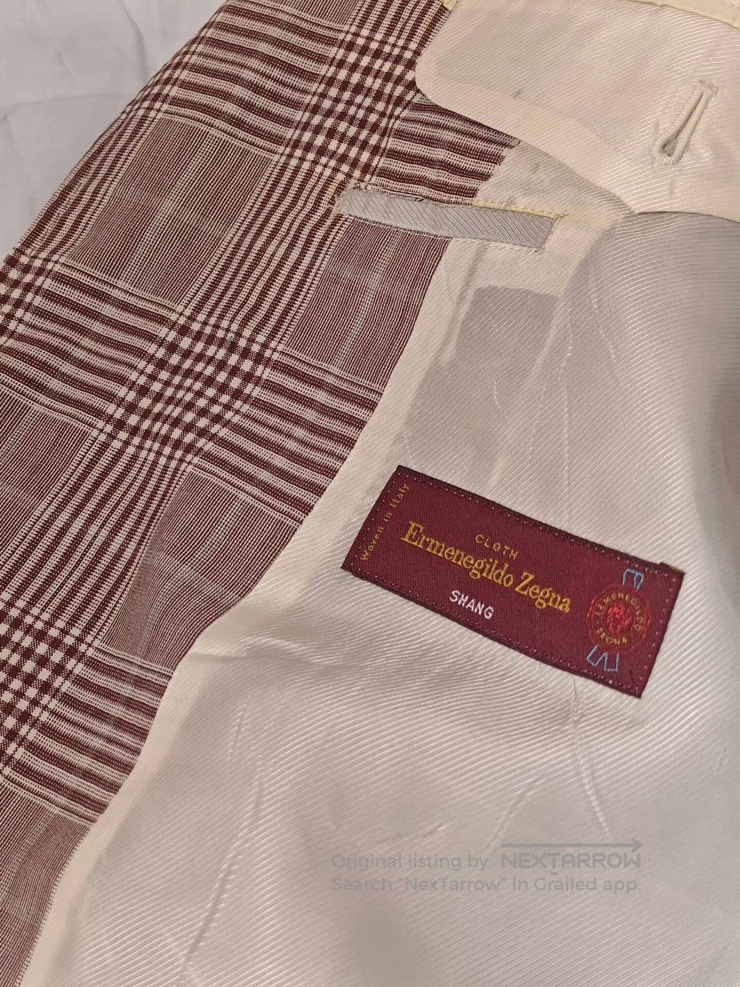 Ermenegildo Zegna Custom Italian Wool Silk Blazer. Size US M / EU 48-50 / 2 - 7 Thumbnail