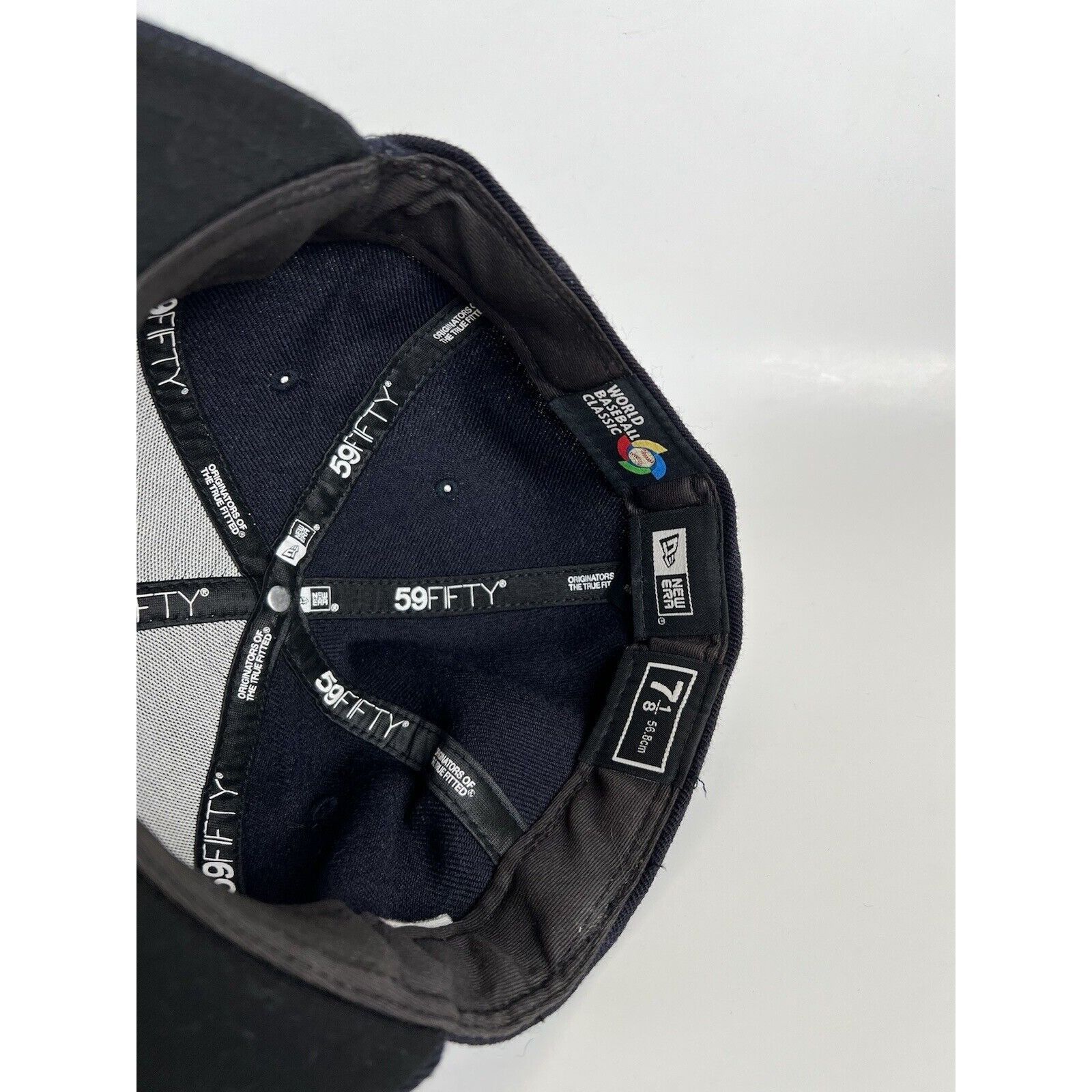 New Era Vintage Japan WBC New Era 59fifty Hat Cap Size 7 1/8 World B Size ONE SIZE - 11 Thumbnail