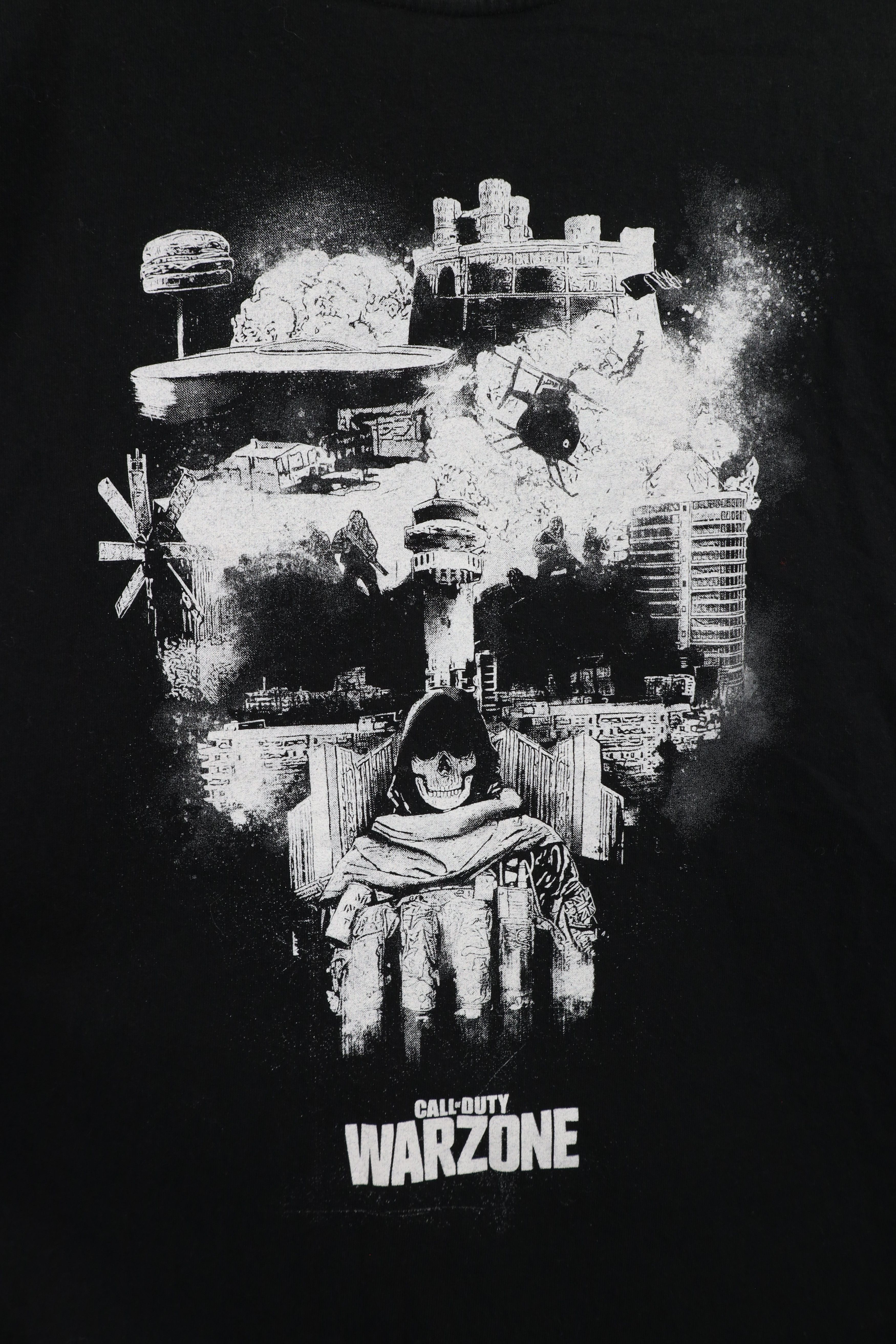 Vintage Y2K Streetwear Call of Duty Video Game Gamer T-Shirt Black Size US XL / EU 56 / 4 - 4 Thumbnail