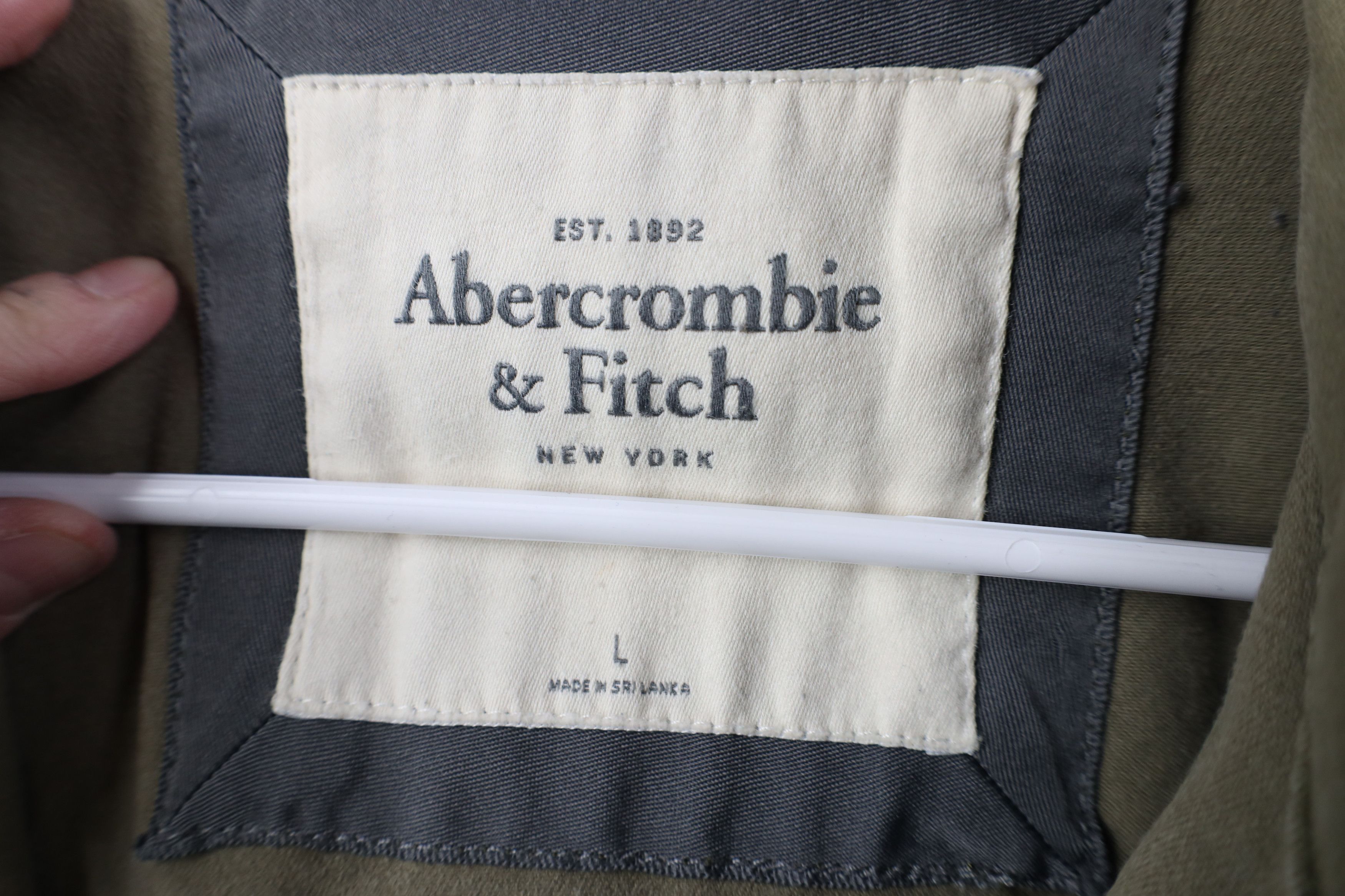 Abercrombie & Fitch Vintage 90s Y2K Abercrombie & Fitch Military Field Jacket Size L / US 10 / IT 46 - 9 Thumbnail
