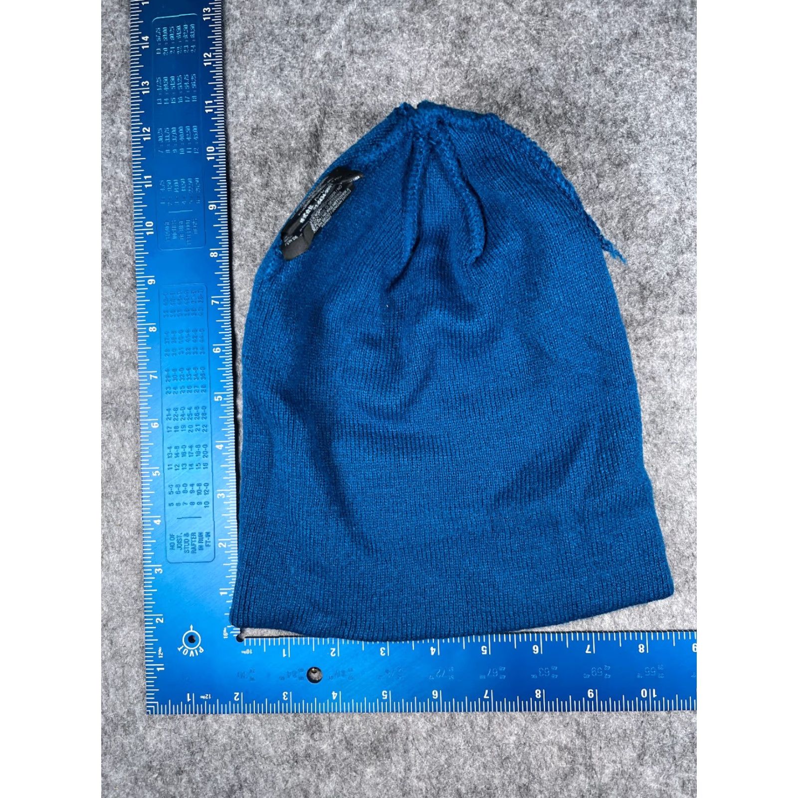 Hurley Hurley Beanie Adult One Size Blue Knit Acrylic Outdoor Ski Mens Size ONE SIZE - 6 Thumbnail