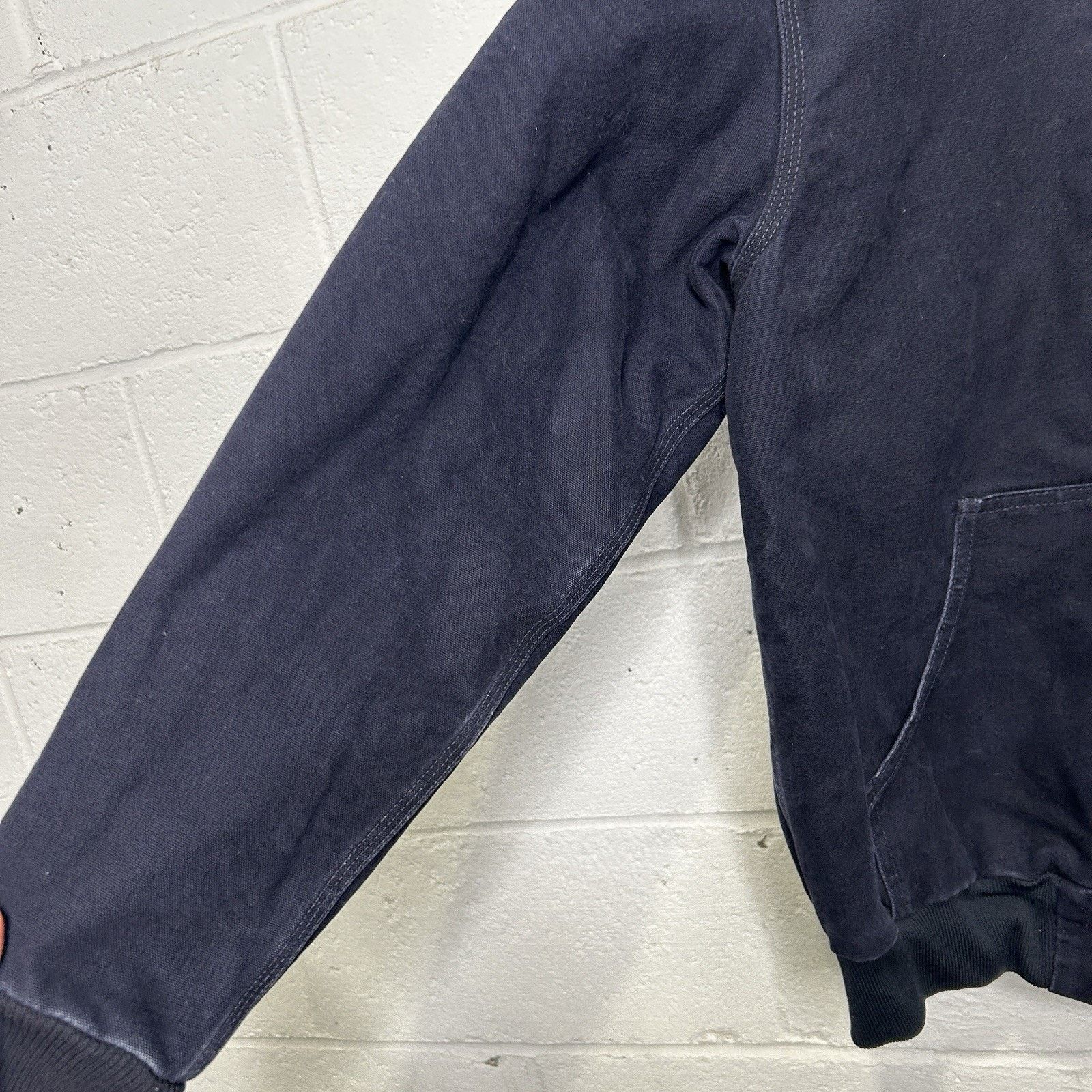 Carhartt Carhartt Quilted Hooded Active Jacket “Navy Blue” WJ130-403 Size S / US 4 / IT 40 - 8 Thumbnail