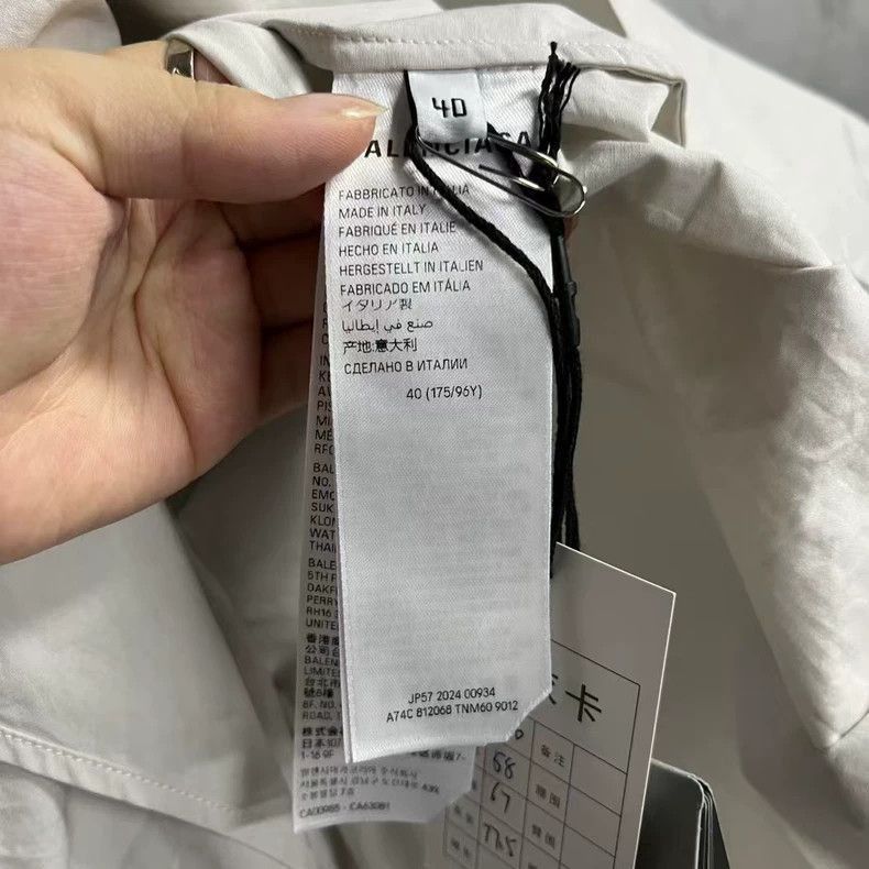 Other balenciaga white short sleeve shirt Size US M / EU 48-50 / 2 - 5 Thumbnail
