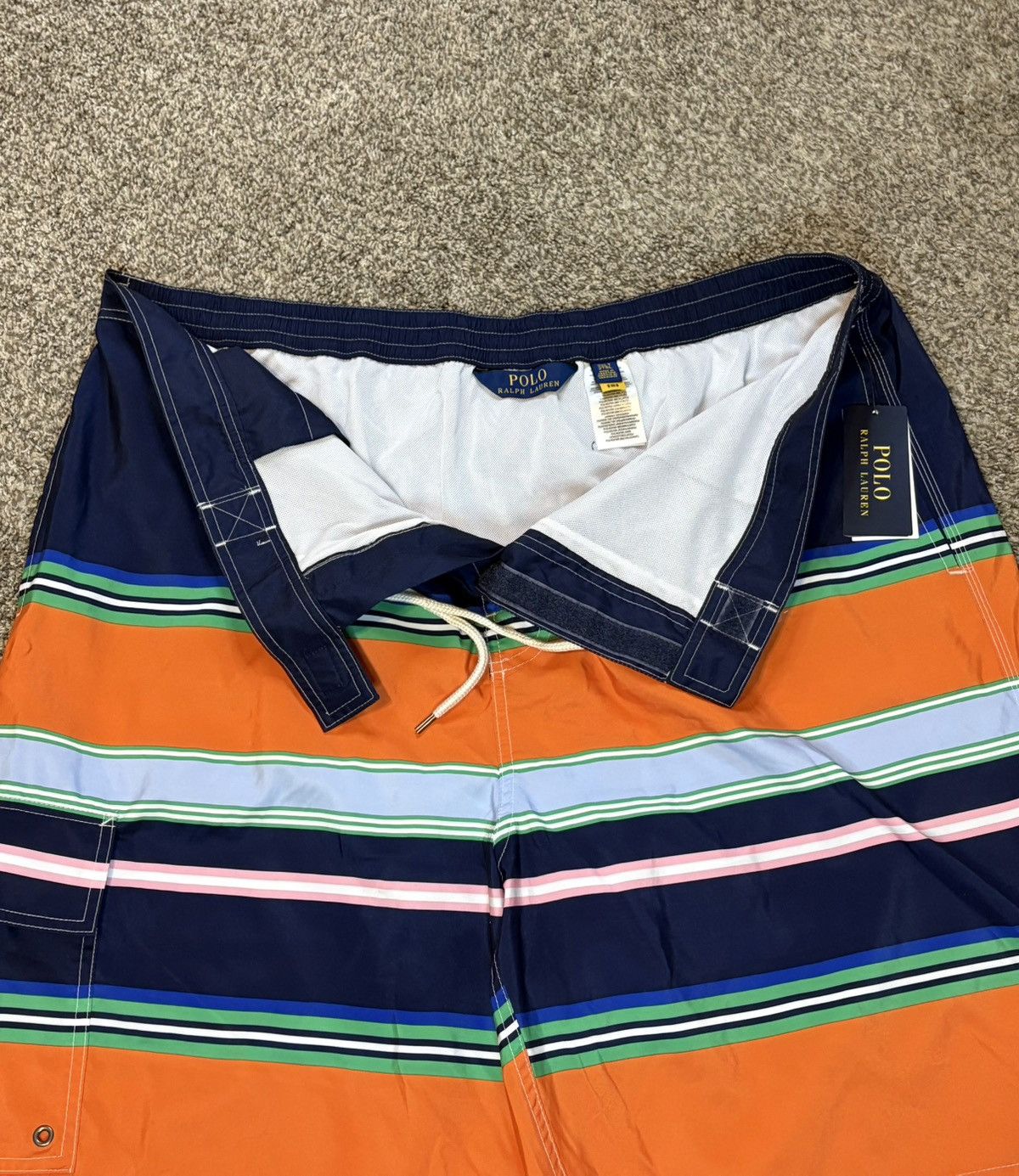 Polo Ralph Lauren Polo Ralph Lauren Swim Trunks Men Board Shorts 2XLT Size US 42 / EU 58 - 6 Thumbnail