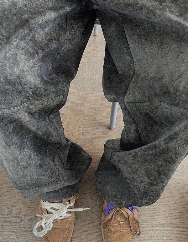 Jean Matsumoto x Riho Baggy Wide Leg Flare Jeans Size US 34 / EU 50 - 8 Thumbnail