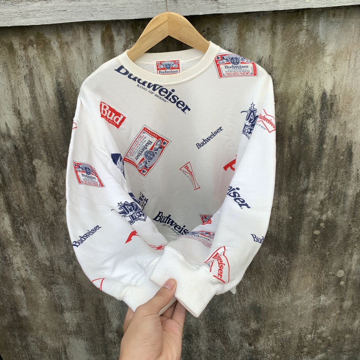 Budweiser VINTAGE BUDWEISER CREWNECK Size US M / EU 48-50 / 2 - 4 Thumbnail