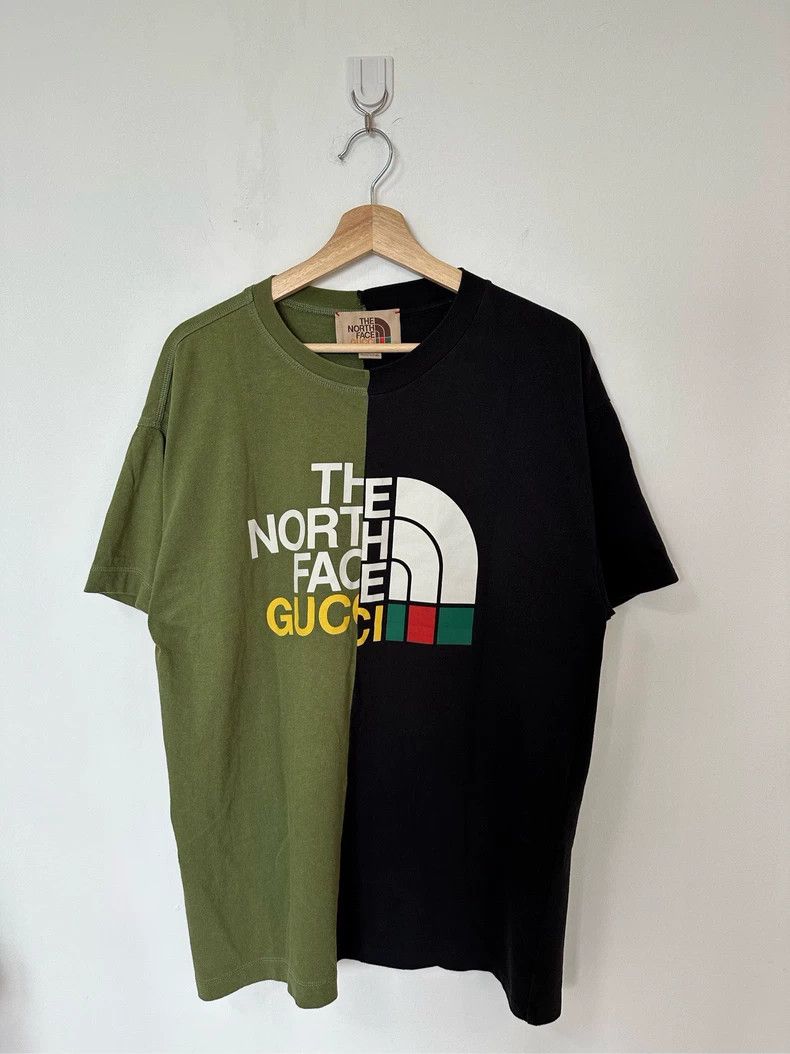 Gucci Gucci The North Face co-branded black and green stitching s Size US S / EU 44-46 / 1 - 1 Thumbnail