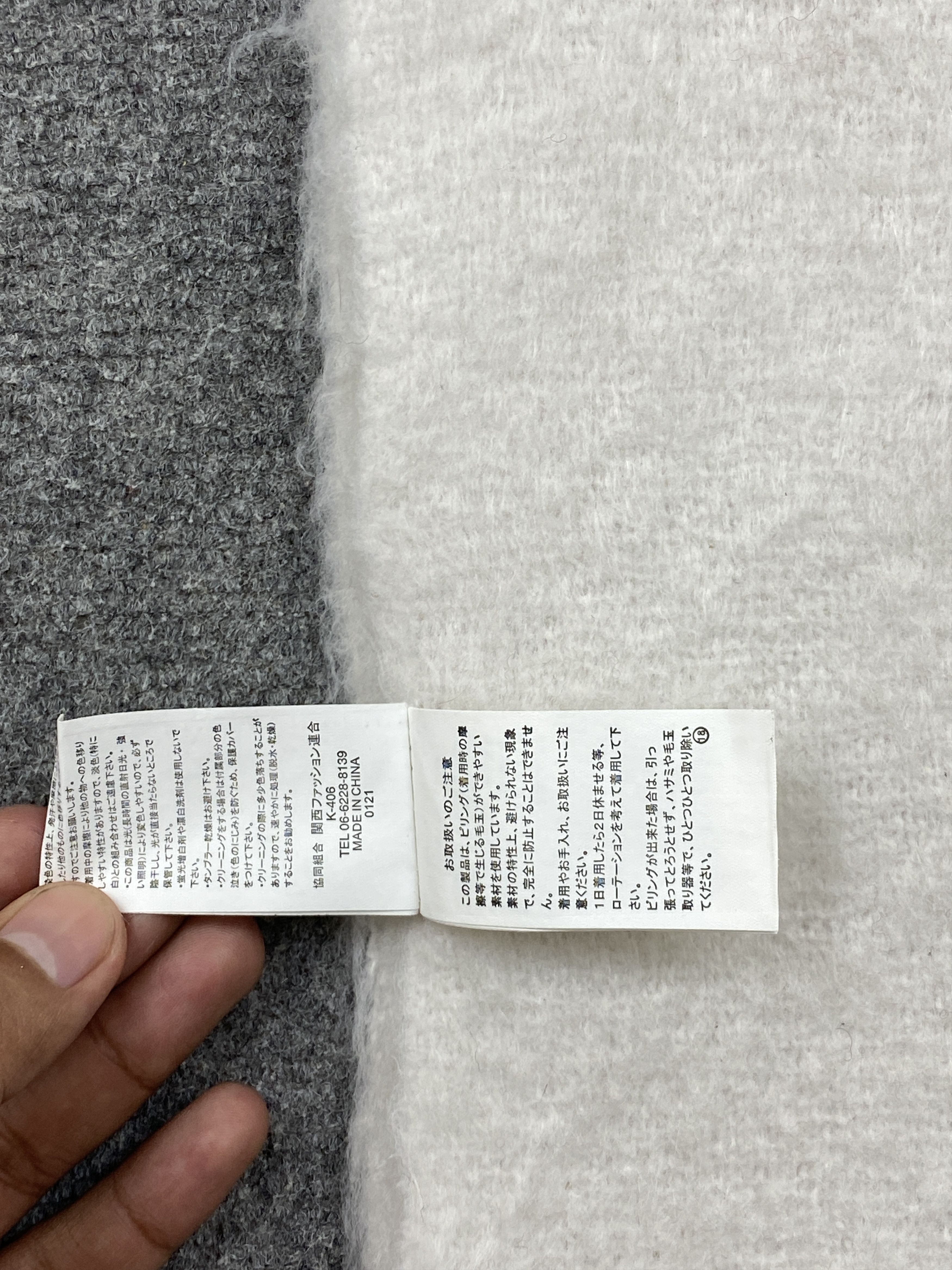 Japanese Brand Japanese Brand Scarf / Muffler / Neckwear SC0179 Size ONE SIZE - 9 Thumbnail