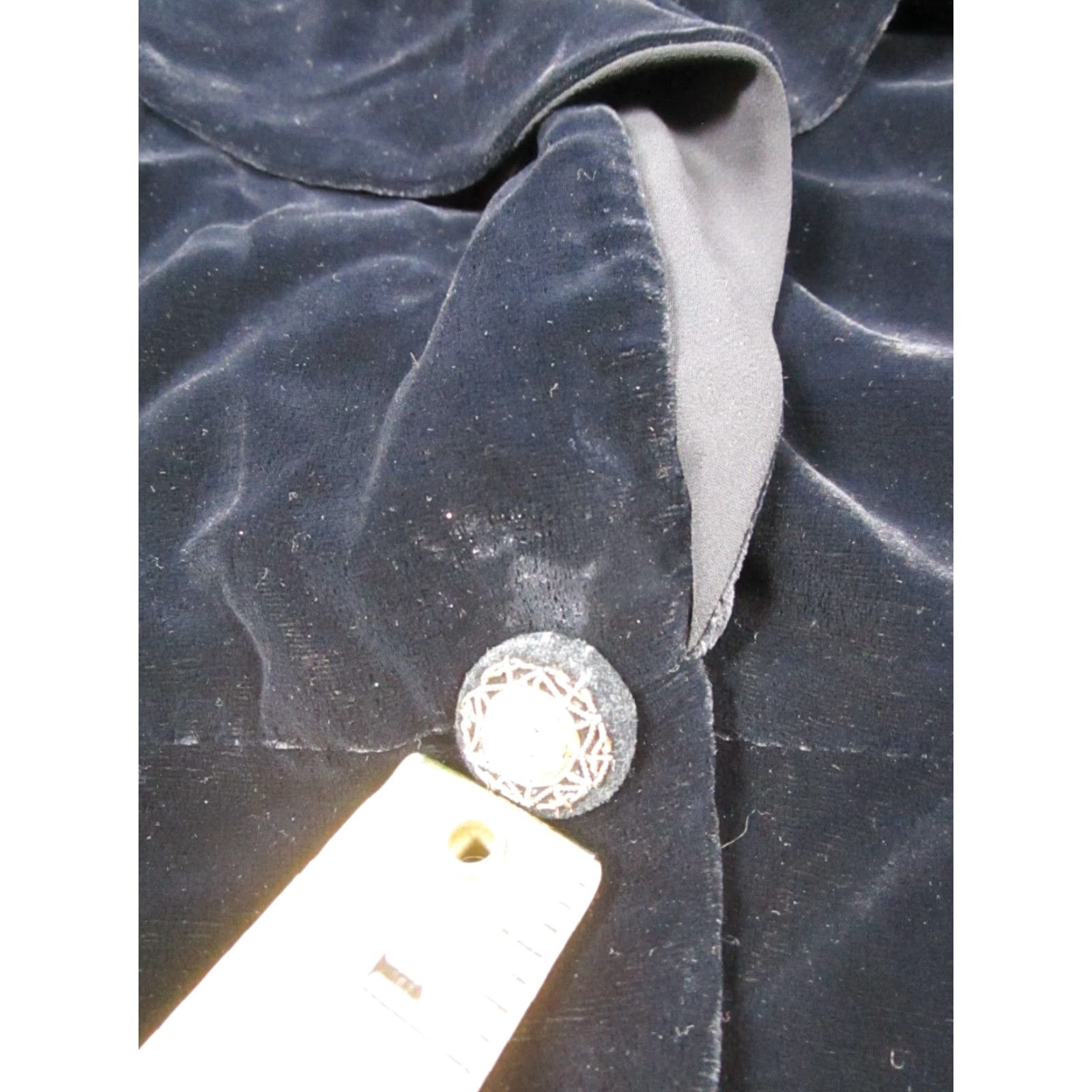 Armani VINTAGE Armani Collezioni Jacket Womens 12 Black Velvet Blazer Size XL / US 12-14 / IT 48-50 - 5 Thumbnail