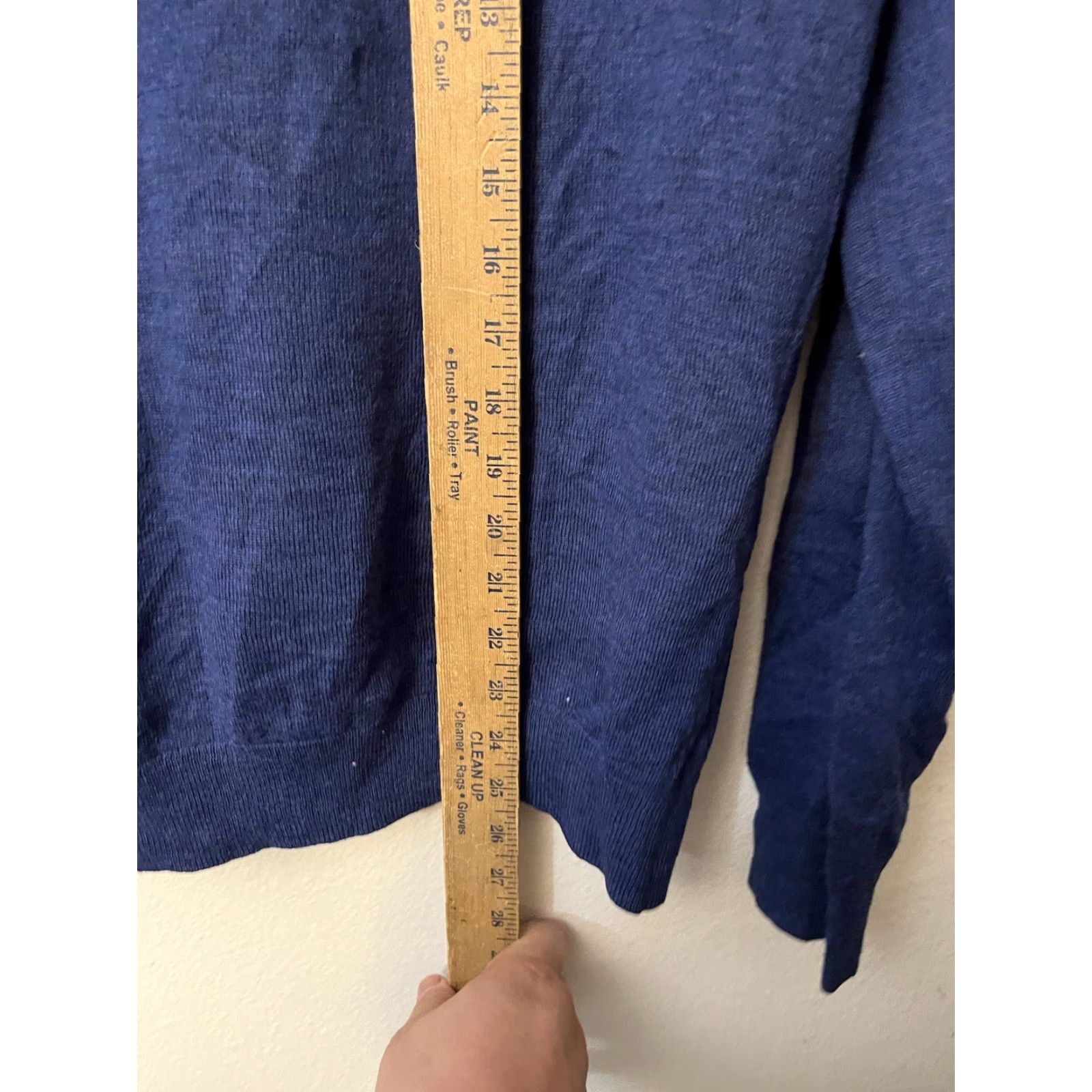 Banana Republic Banana Republic Sweater Mens Medium Blue V-Neck 100% Merino Wool Knit Pullover Casual Shirt? Size US M / EU 48-50 / 2 - 4 Thumbnail