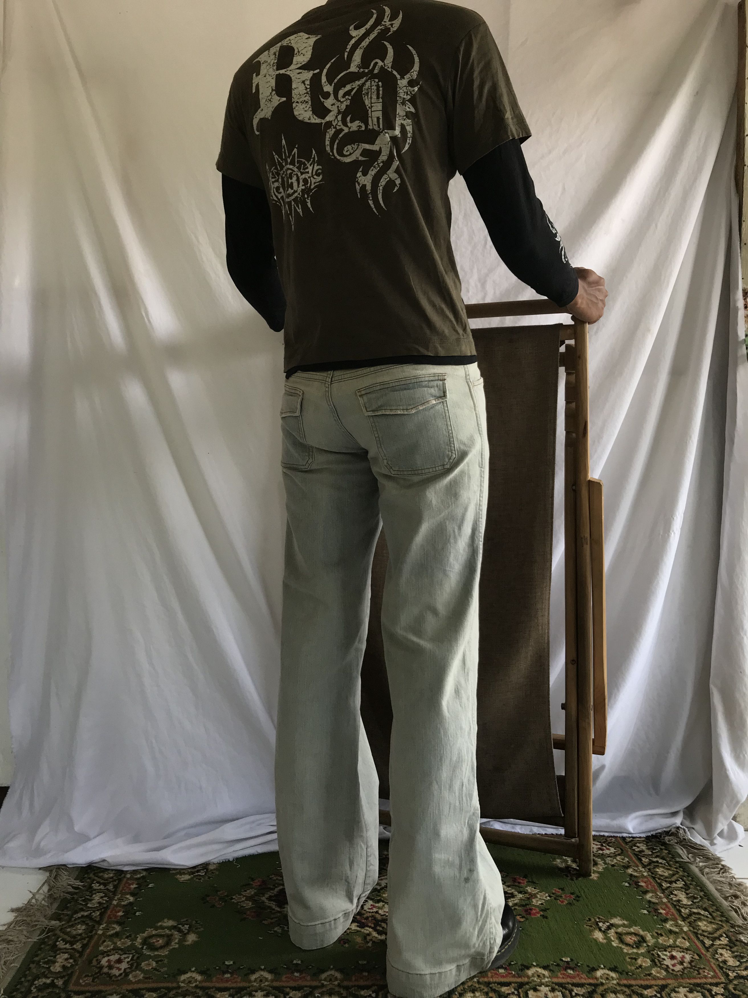 Japanese Brand Jeaning Wild "Riot and Destroy" Tribal Print Longsleeve Size US XS / EU 42 / 0 - 6 Thumbnail