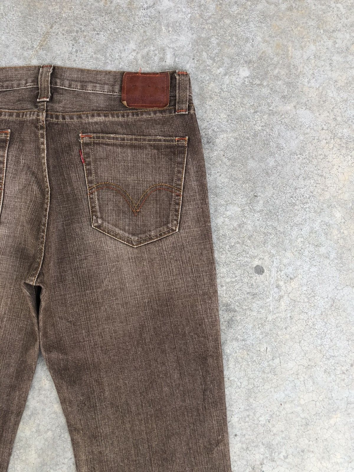 If Six Was Nine Levis 517 Flared Jeans Distressed Jeans Size US 34 / EU 50 - 10 Thumbnail