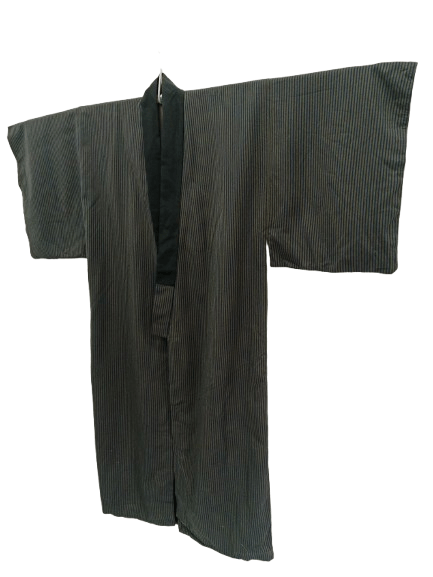 Komono Vintage Men Yukata Kimono Japanese Traditional Wear Size US XL / EU 56 / 4 - 1 Thumbnail