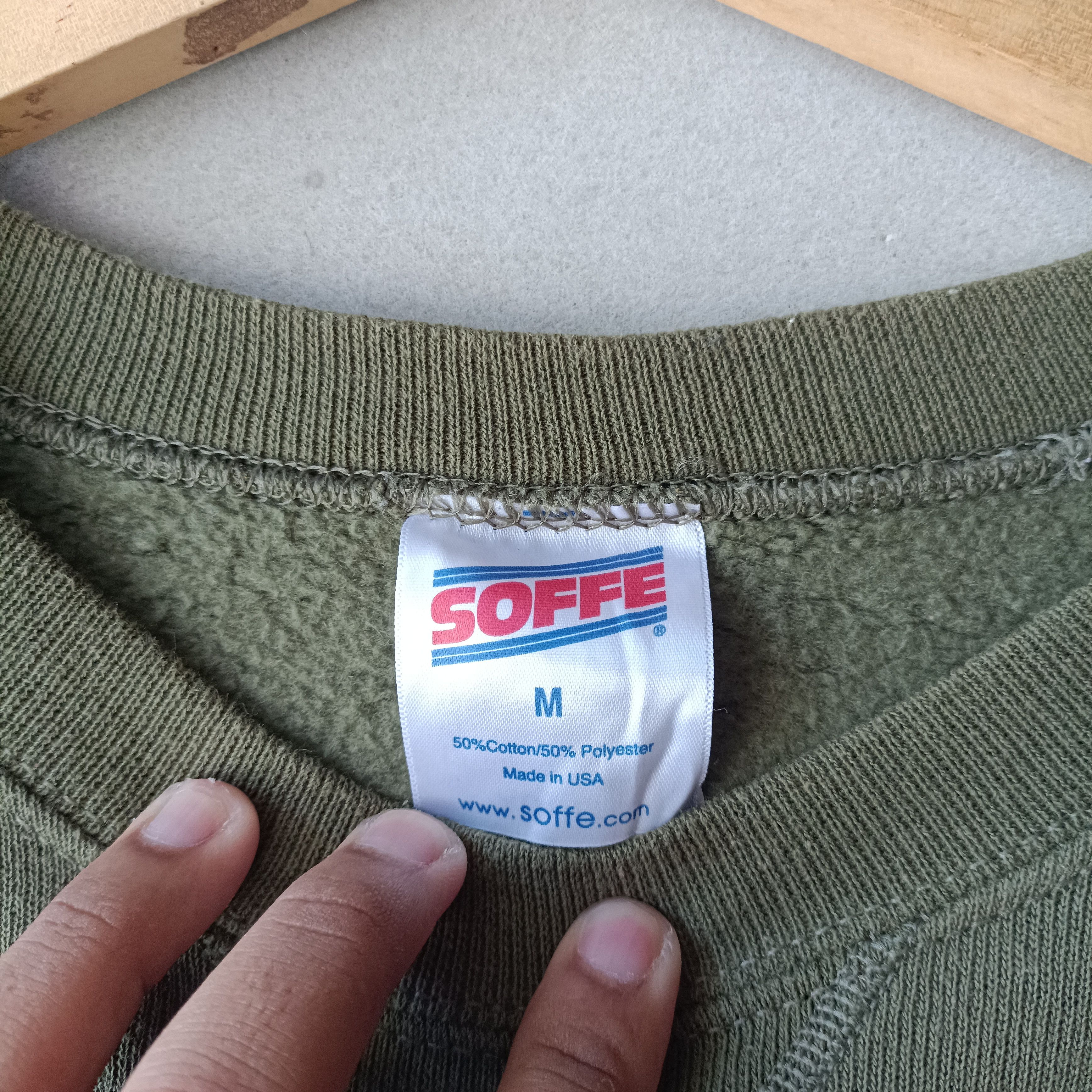 Vintage VINTAGE USMC SOFFE Sweatshirt Size US M / EU 48-50 / 2 - 7 Thumbnail