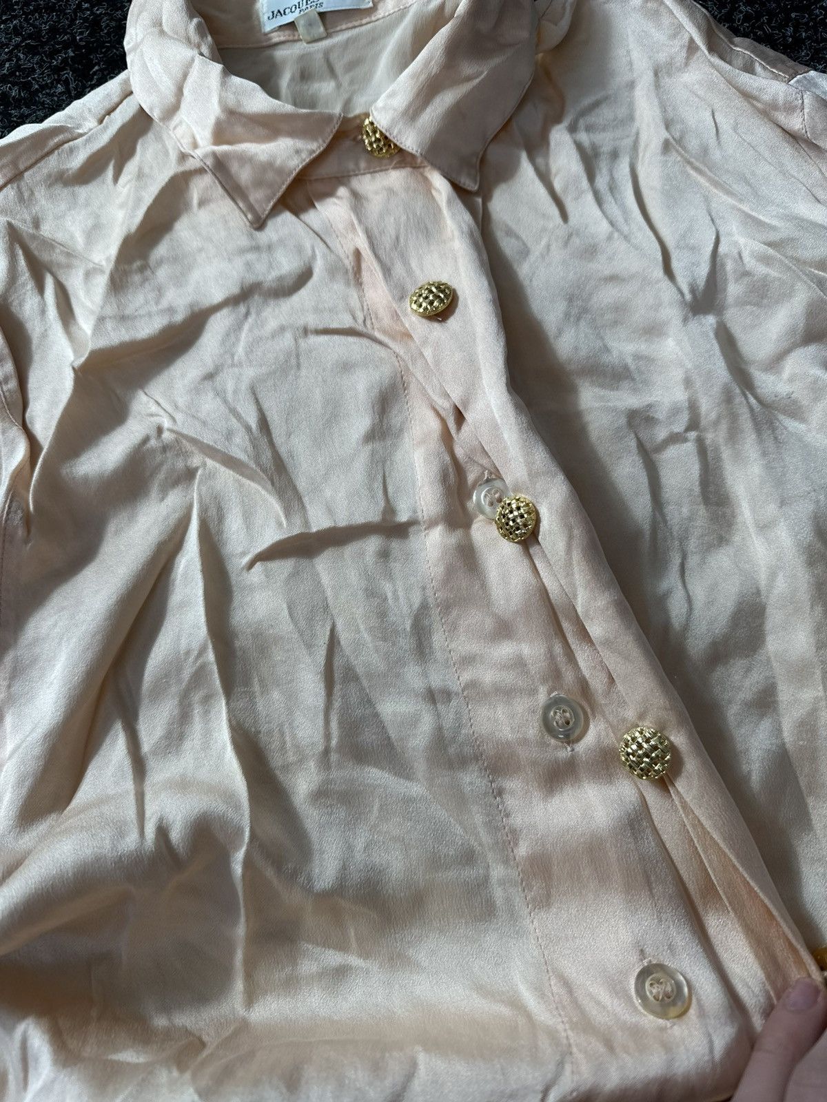 Designer ARHIVE JACQUES FATH 🚨 OVERLUXURY VINTAGE WMN SHIRT silk Size M / US 6-8 / IT 42-44 - 7 Thumbnail