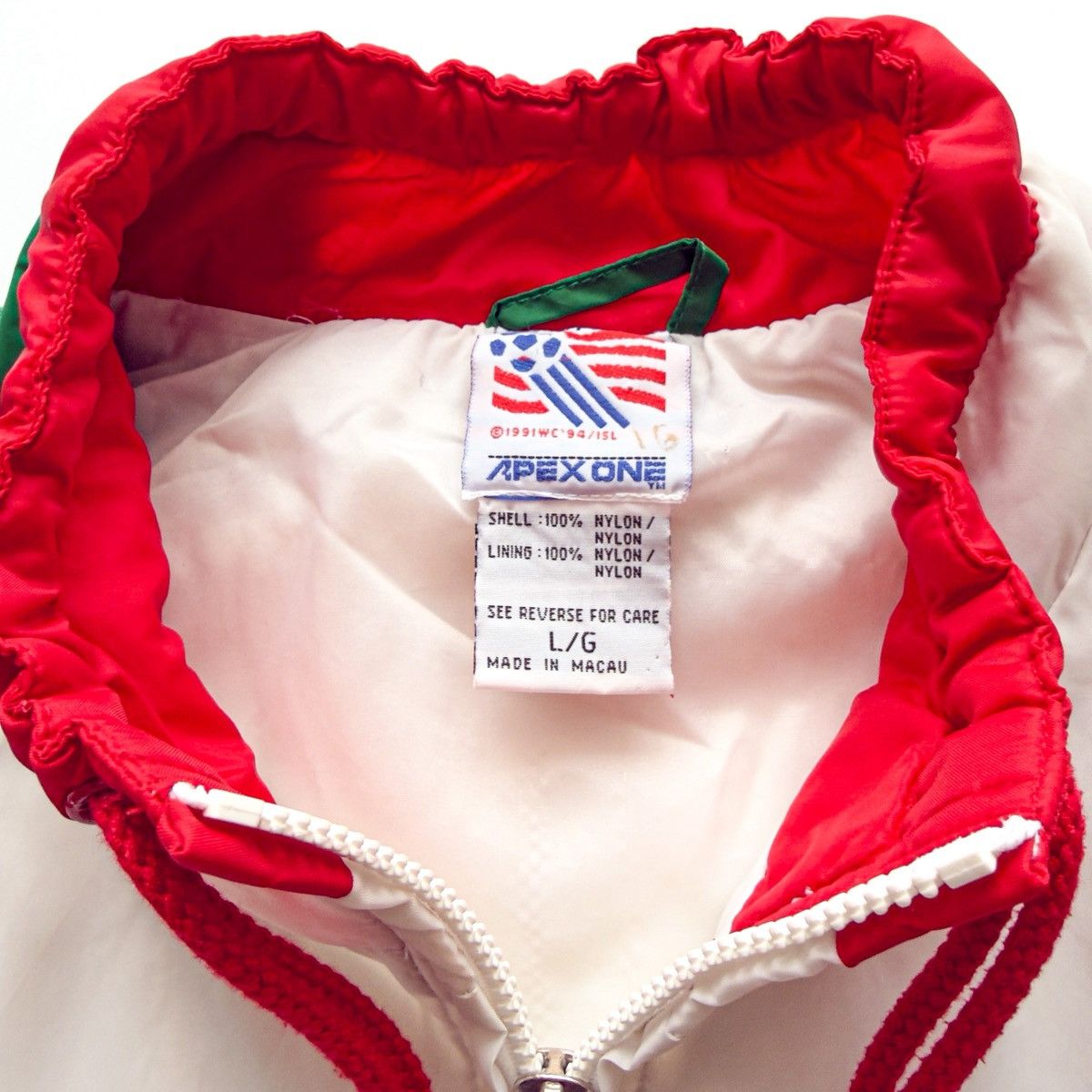 Apex One Vintage World Cup USA ‘94 | ITALY | L | Men’s Soccer Jacket Size US L / EU 52-54 / 3 - 5 Thumbnail