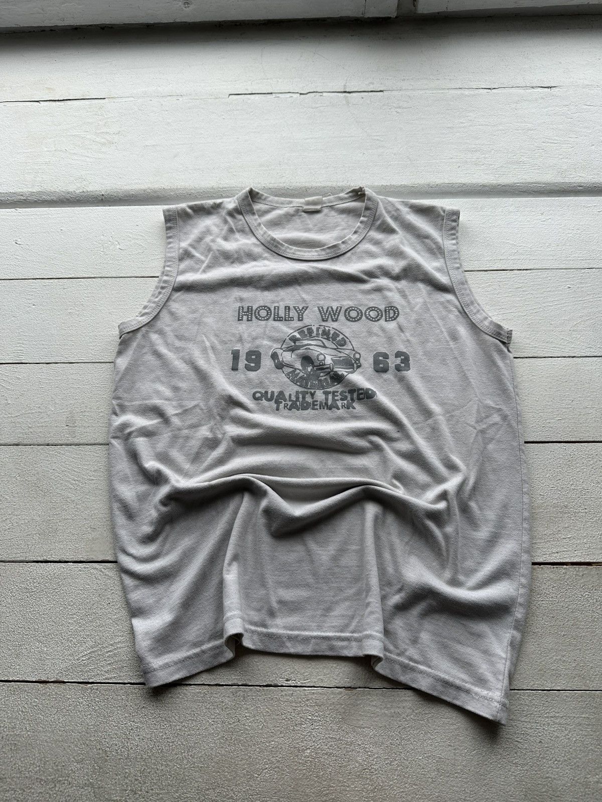 Vintage 🚨 RARE VNTG HOLLYWOOD 1963 SHELBY CAR USA STATE FADED Size US S / EU 44-46 / 1 - 1 Thumbnail
