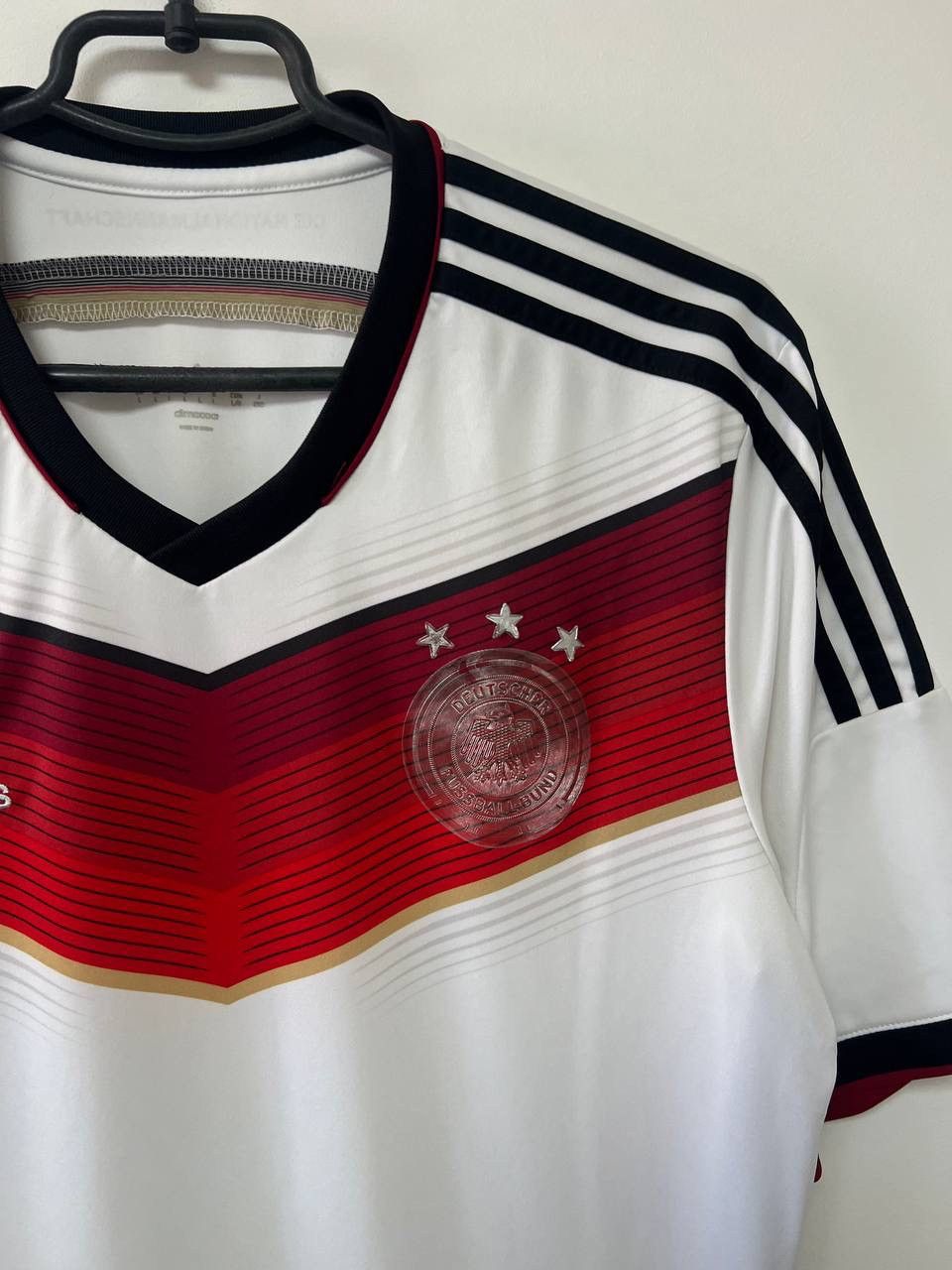 Adidas T-shirt football Germany adidas vintage sz L Size US L / EU 52-54 / 3 - 3 Thumbnail