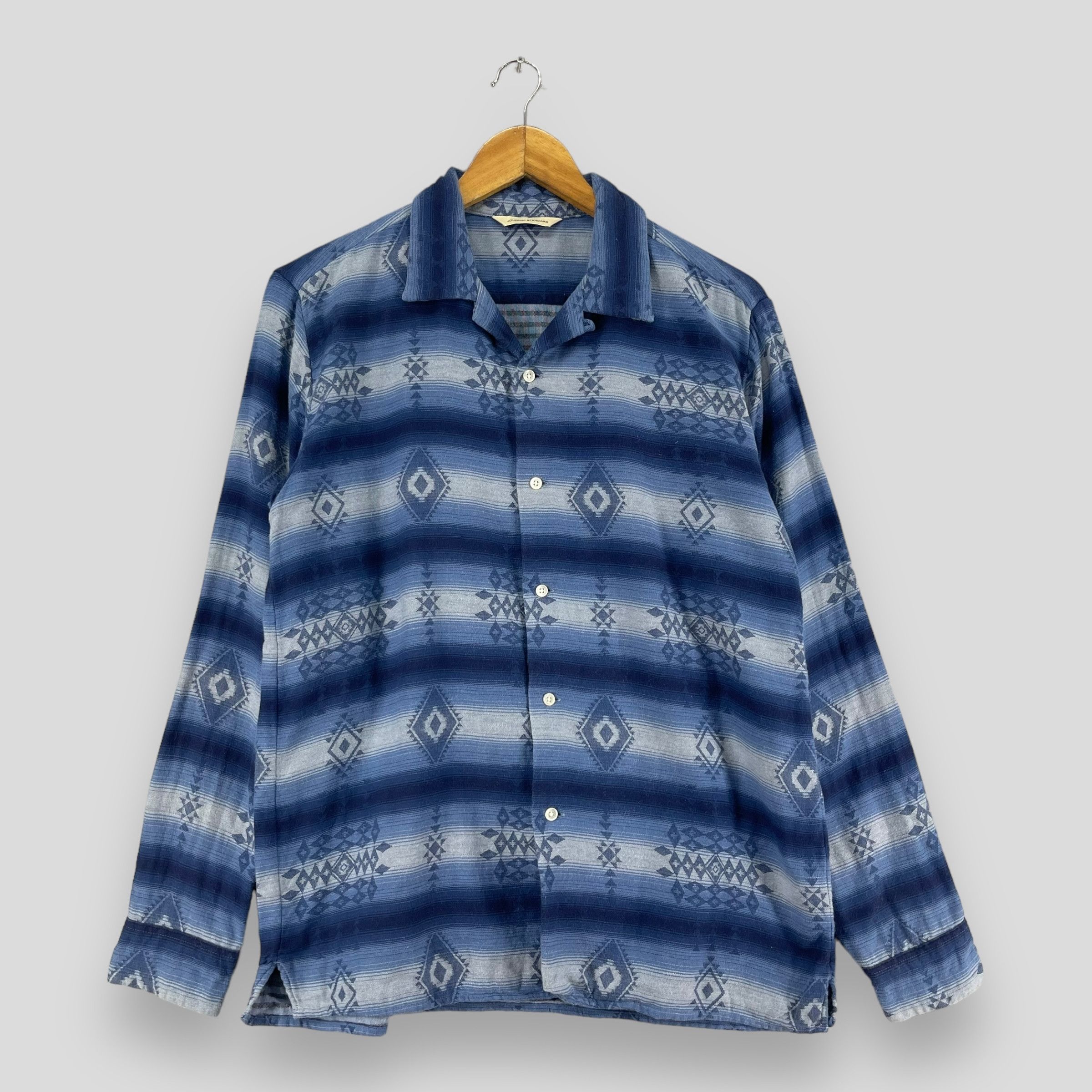 Japanese Brand × Vintage Vintage JOURNAL STANDARD Aztec Navajo Flannel Size US M / EU 48-50 / 2 - 1 Thumbnail