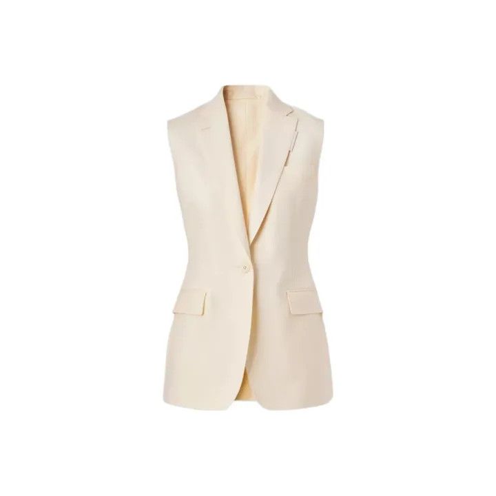 Burberry Burberry SS22 Wool Sleeveless Blazer Jacket 0079 Size S / US 4 / IT 40 - 1 Thumbnail