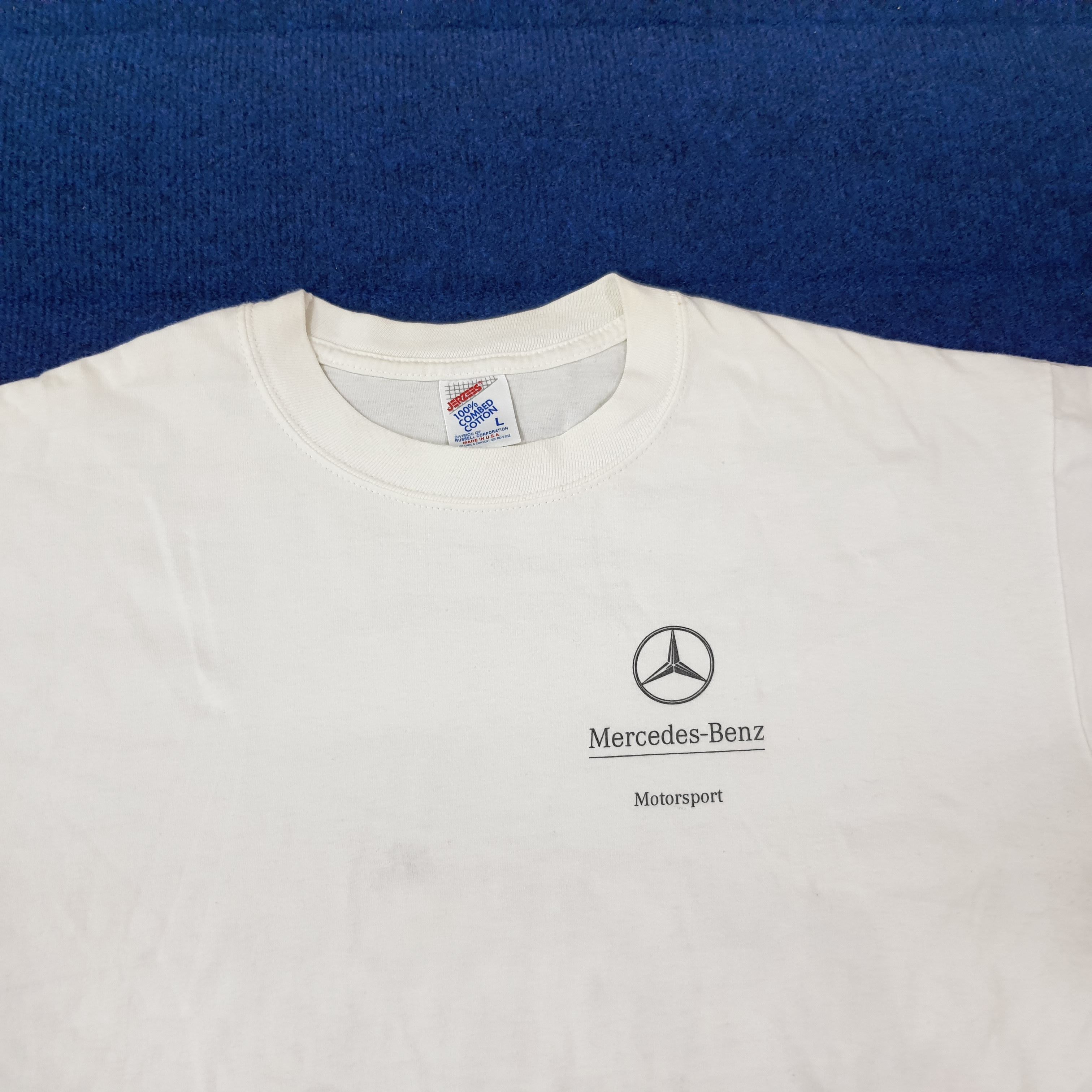 Mercedes-Benz Vintage Mercedes Benz F-1 Racing Tshirt C259N34 Size US L / EU 52-54 / 3 - 4 Thumbnail