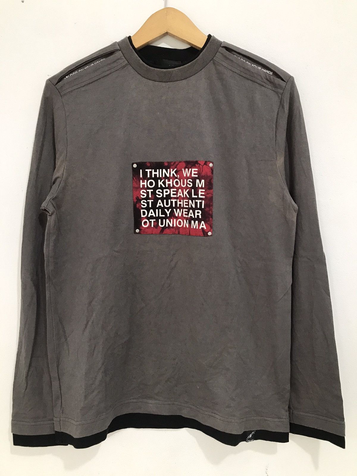 image of Y2K Double Layer Longsleeve In The Attic, Men's (Size Medium)