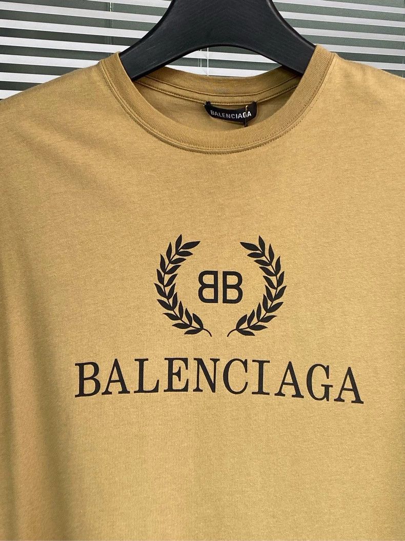 Balenciaga Balenciaga Double-B wheat-ear letter printed logo short sle Size US S / EU 44-46 / 1 - 5 Thumbnail