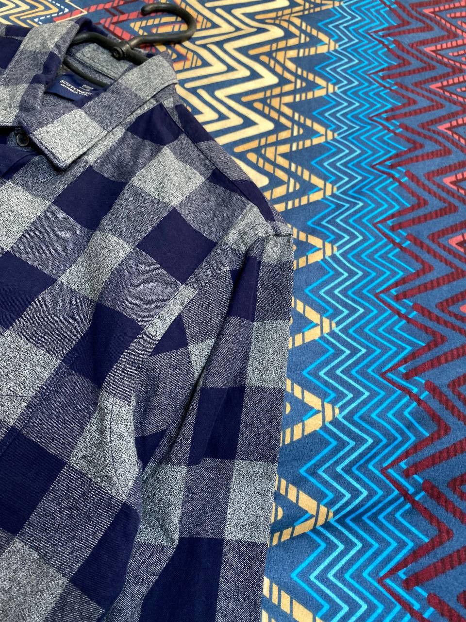 Scotch & Soda × Vintage Scotch & Soda Plaid Button Down Flannel Shirt Size US M / EU 48-50 / 2 - 16 Thumbnail