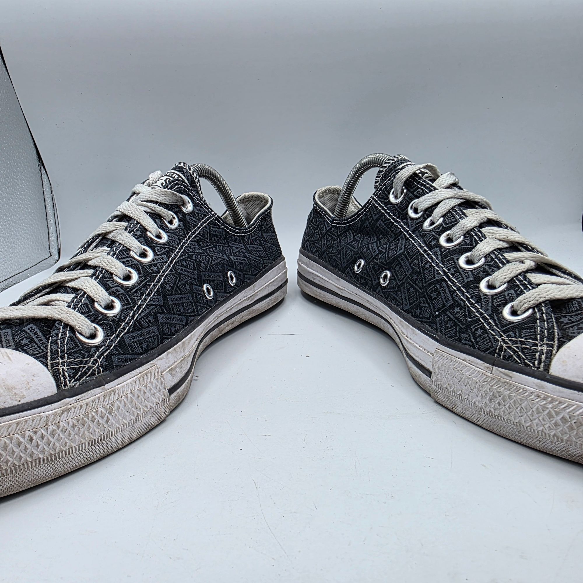 Converse Converse All Star Low Allover License Plate Prints Mens Size Size US 9 / EU 42 - 3 Thumbnail