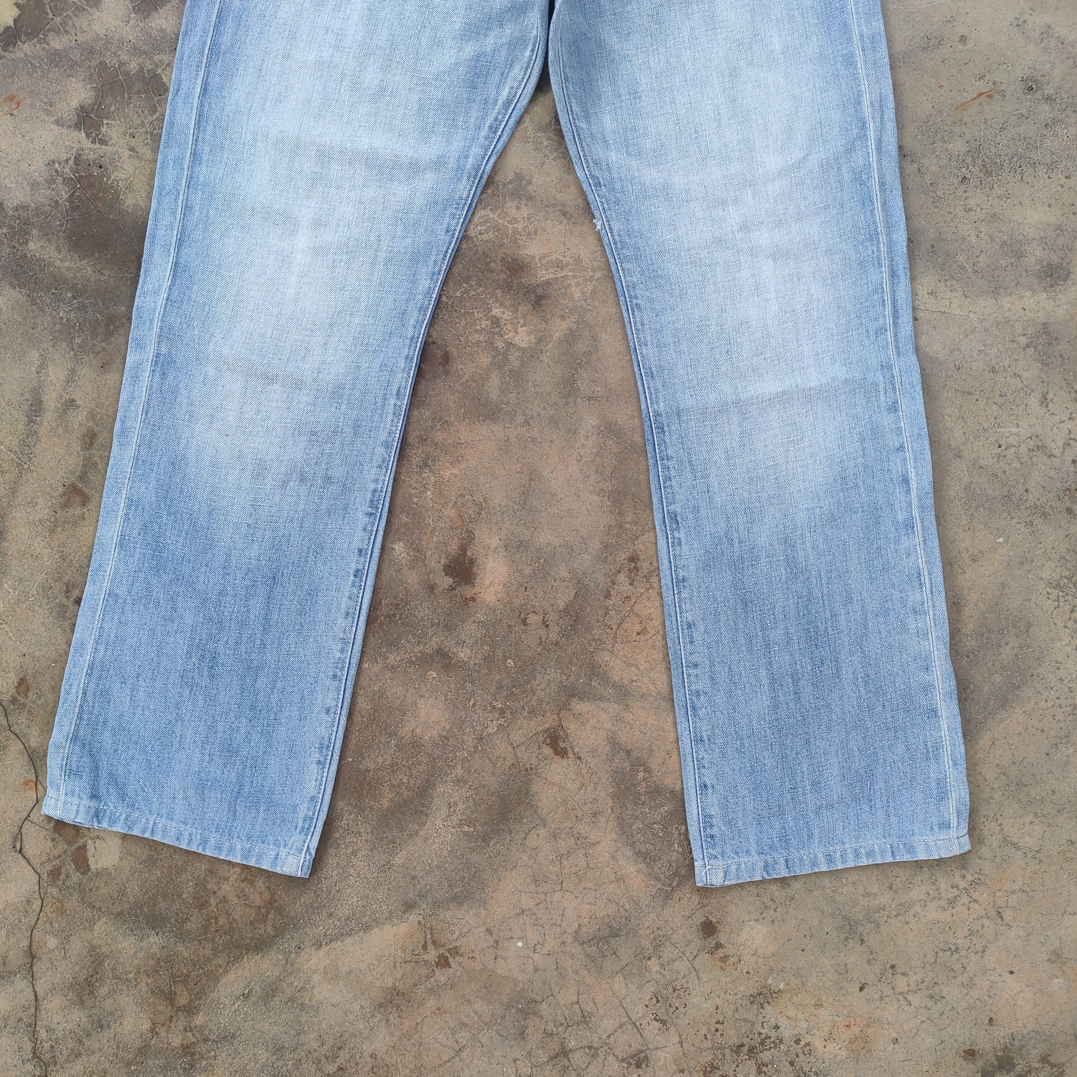 Japanese Brand VINTAGE JAPANESE FADED RIPPED JEANS DENIM PANTS Size US 32 / EU 48 - 4 Thumbnail