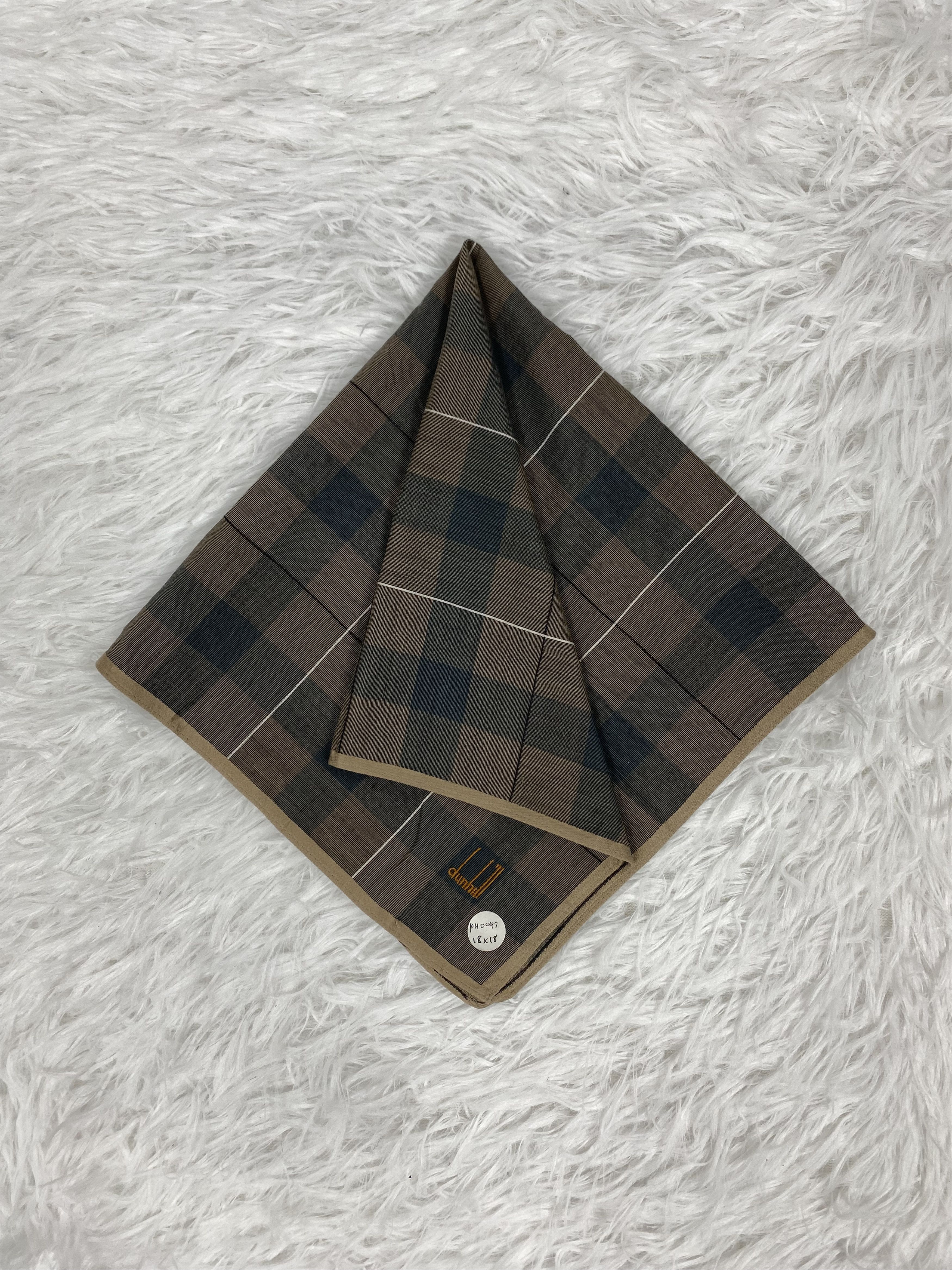 Alfred Dunhill Vintage Dunhill Handkerchief PH0047 Size ONE SIZE - 1 Thumbnail